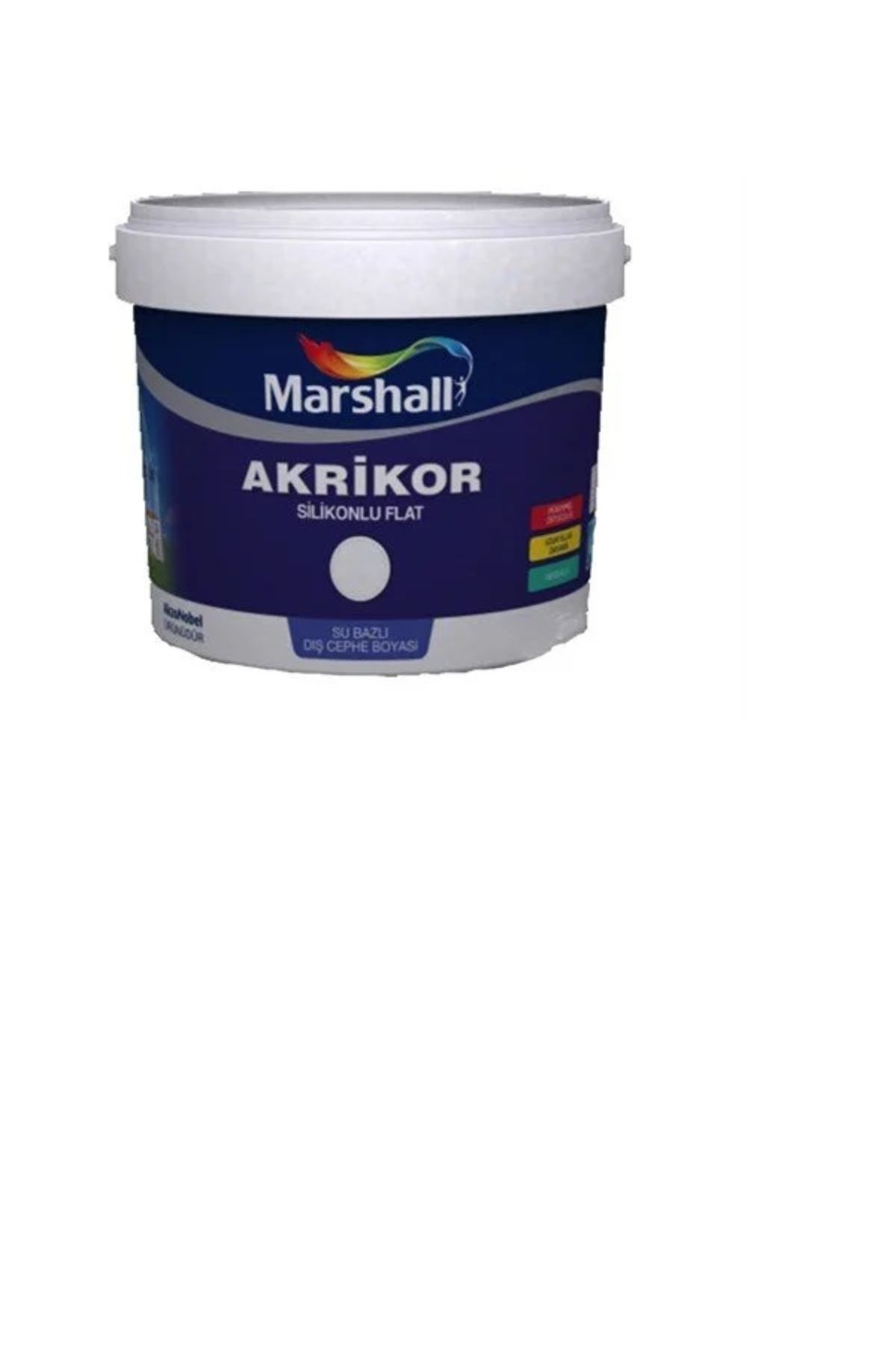 Marshall Akrikor Silikonlu Flat Dış Cephesi 2.5 Lt.