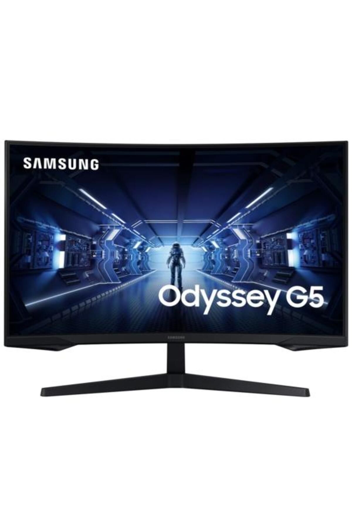 Samsung 27" LC27G55TQBUXUF Odyssey G5 LED Curved 2K 144Hz Gaming Monitör 1ms