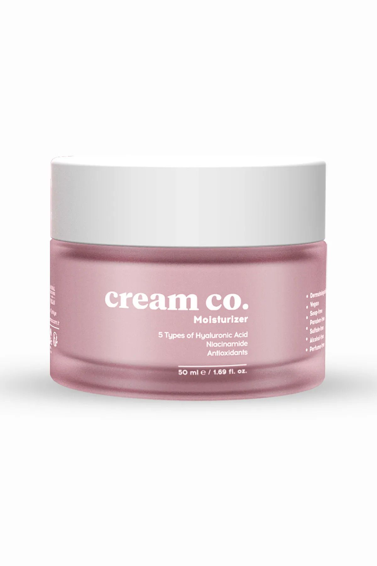 Cream Co. Nemlendirici Yüz Kremi Cilt Tonu Eşitleyici Aydınlatıcı Su Bazlı Tüm Cilt Tipleri 50 ml