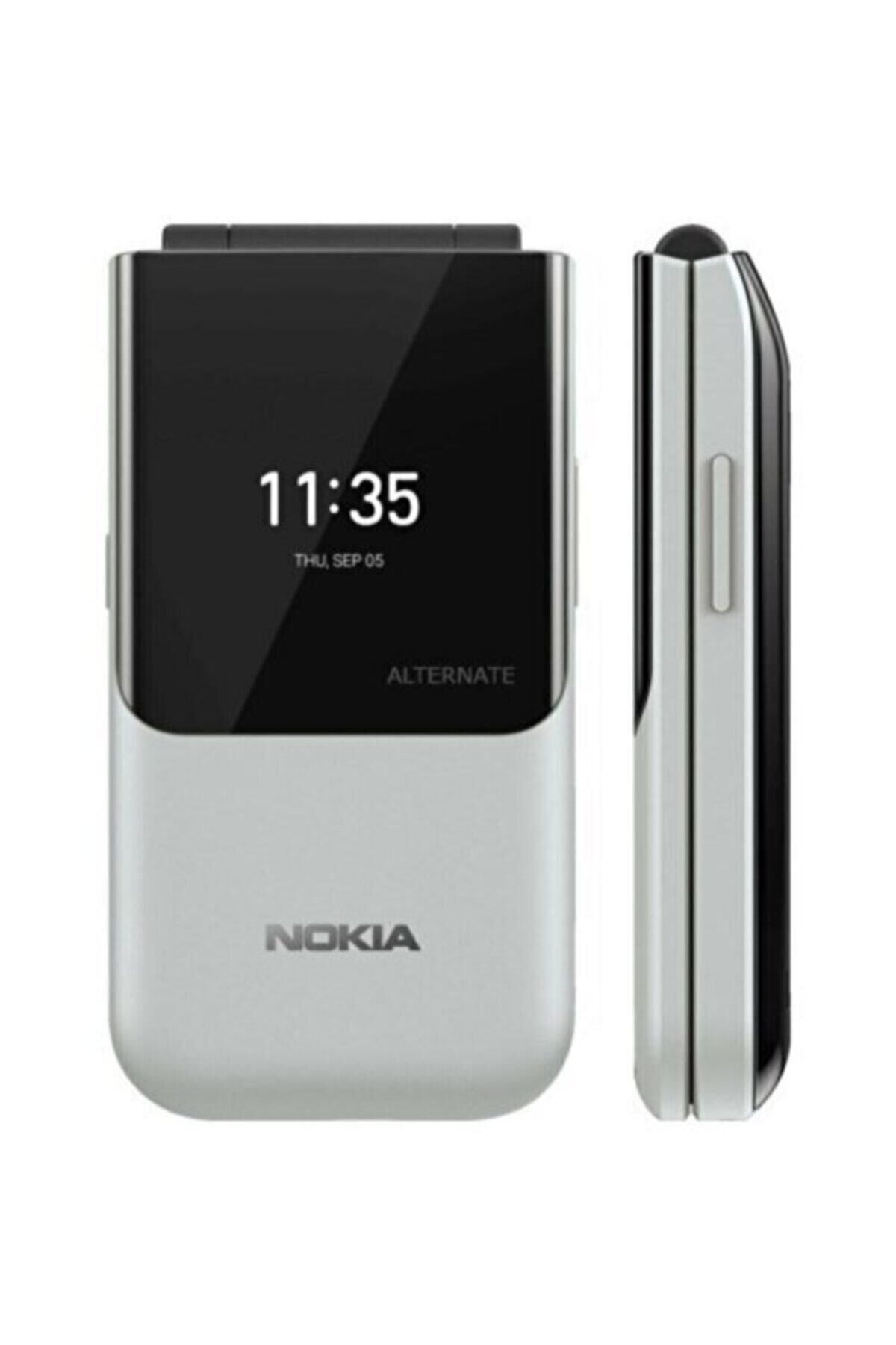 AsGlobal Nokia Tuşlu Kapaklı Gri Tuşlu Cep Telefonu