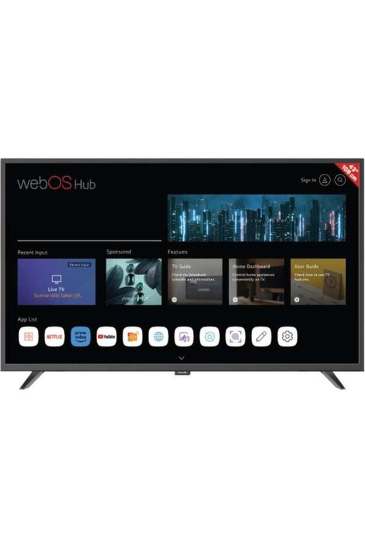 Hi-Level HL43DMN540 Full HD 43" 109 Ekran Uydu Alıcılı webOS Smart LED TV
