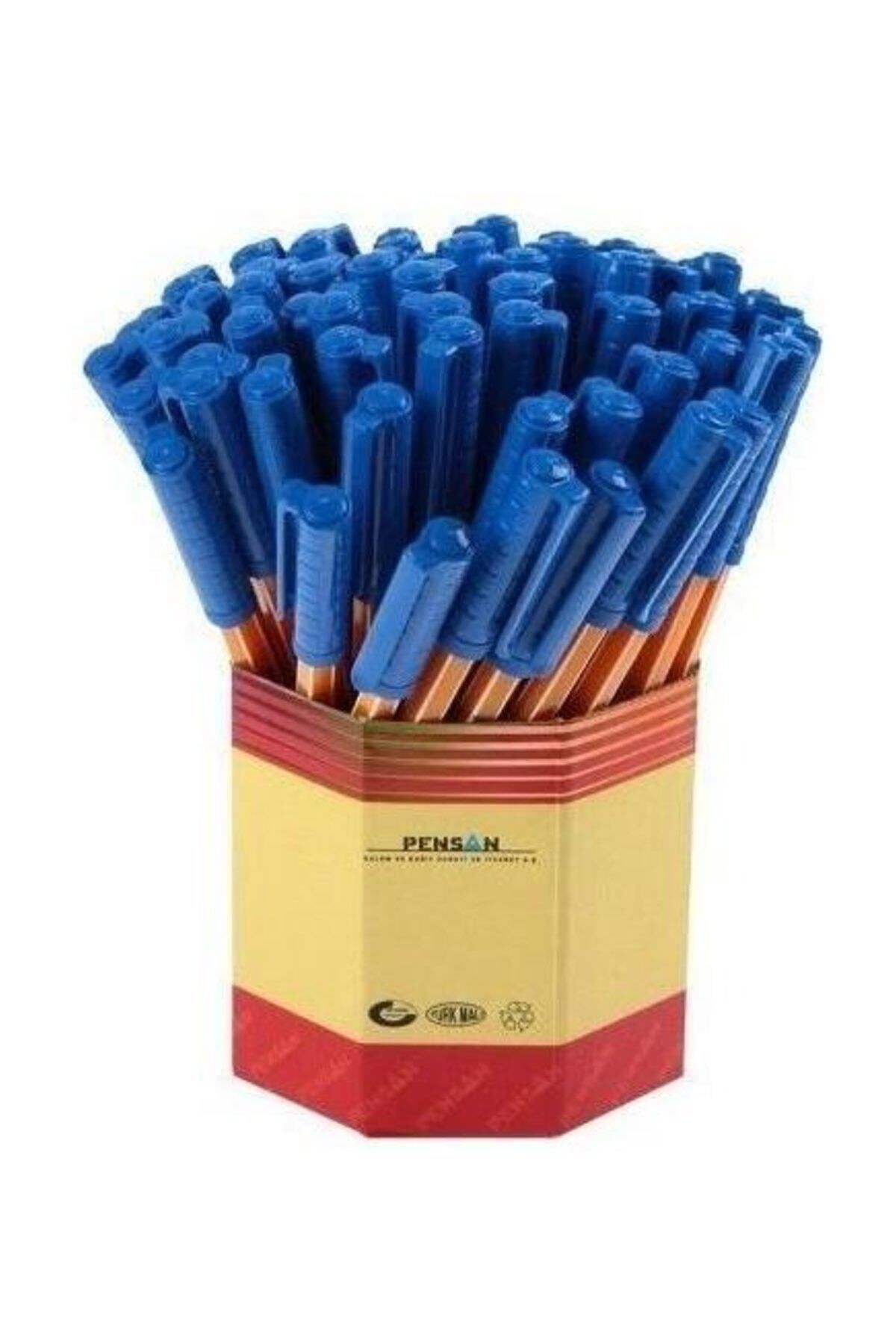 Pensan 1010 Ofis Pen Tükenmez Kalem 1,0 Mm Mavi 60 Lı (1 Paket 60 Adet)