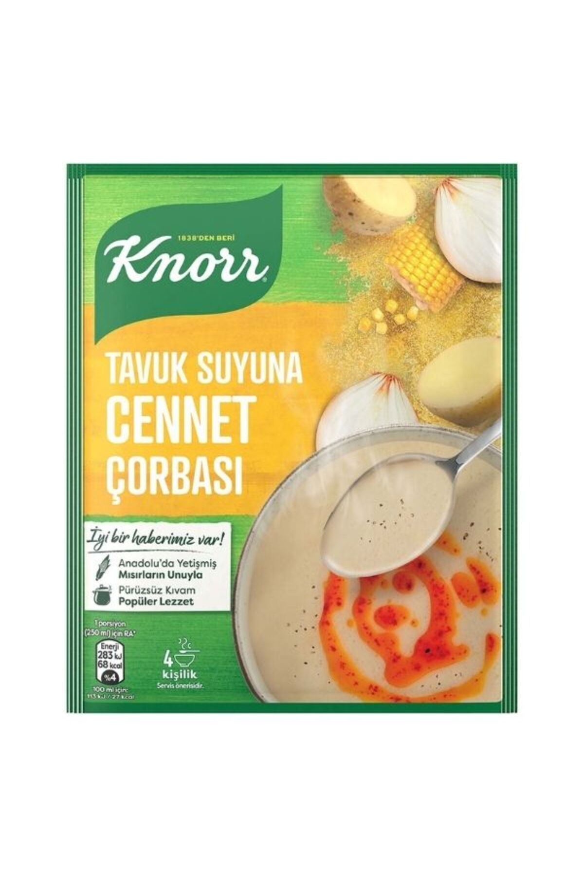 Knorr Hazır Çorba Cennet Çorbası 4 Kişilik 76 Gram