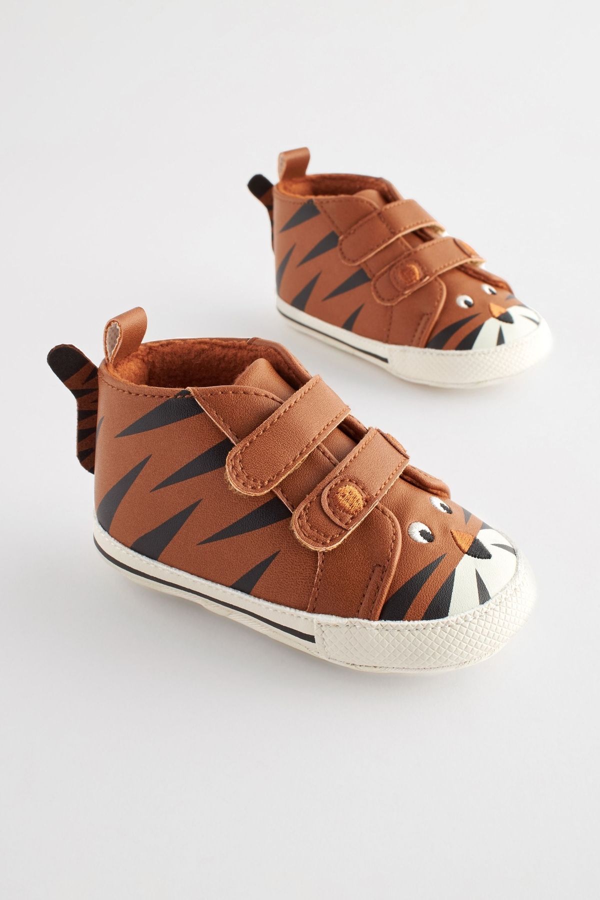Next Baby Kahverengi Kaplan Yumuşak Tabanlı Bebek Spor Ayakkabı