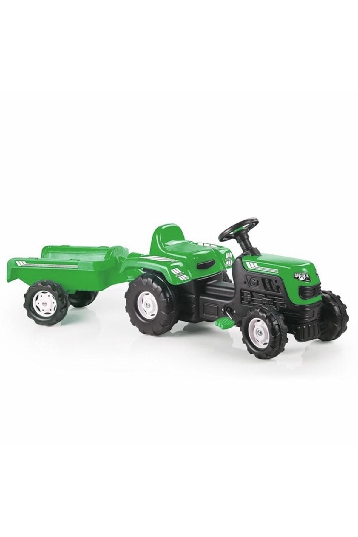 Dolu Römorklu Traktör Yeşil 8246