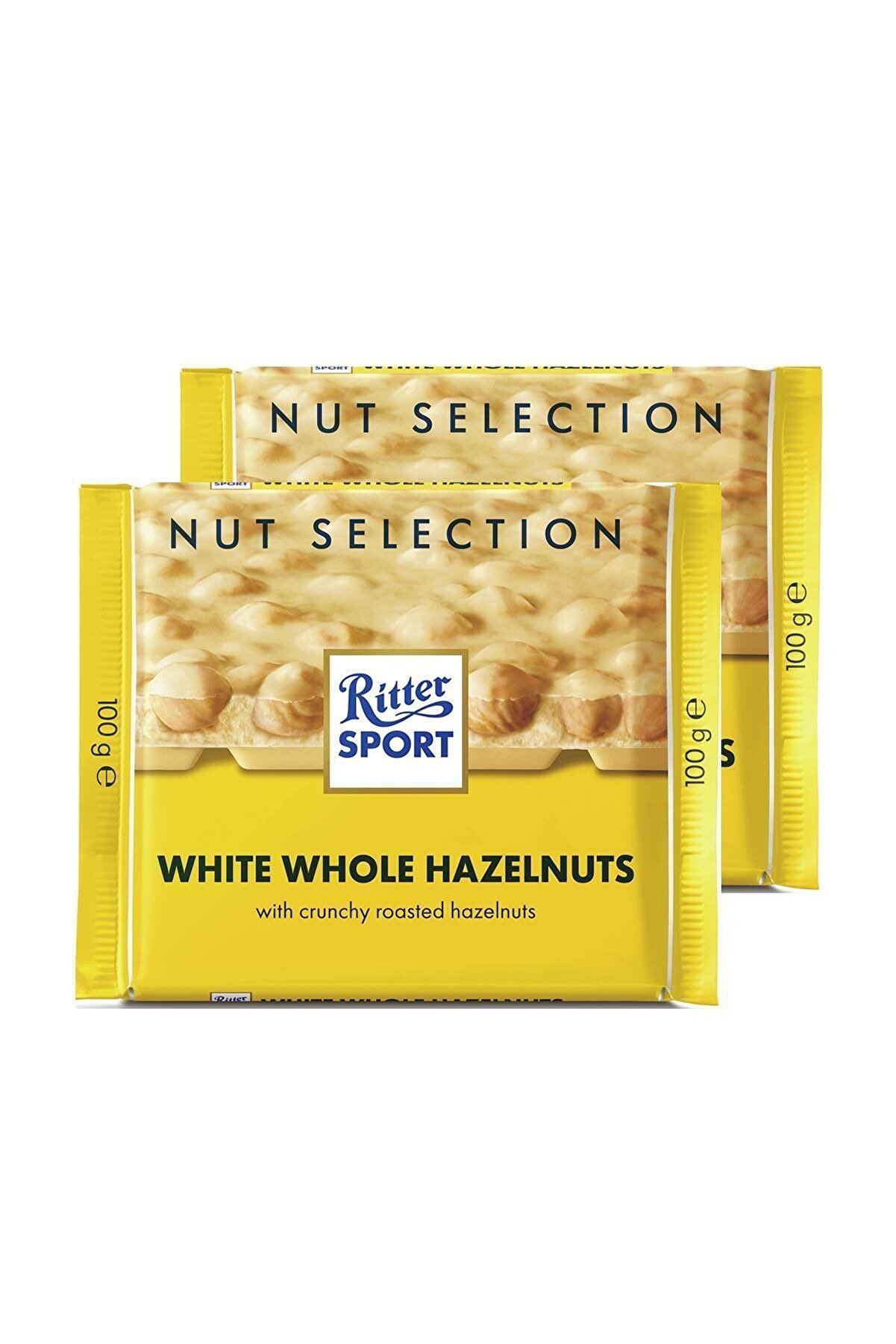 Ritter White Whole Hazelnuts 100 gr X 2