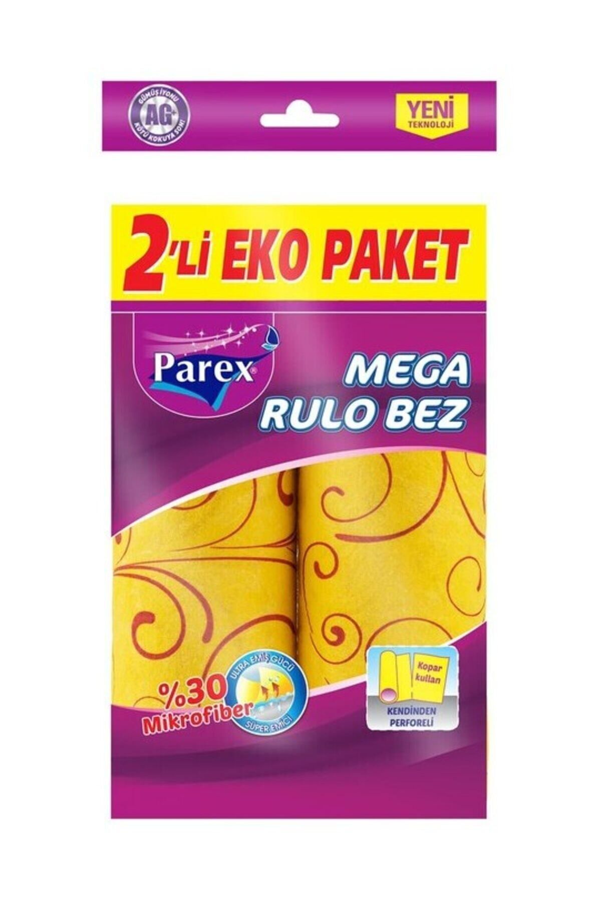 Parex Mega Rulo Temizlik Bezi 2'li Eko Paket