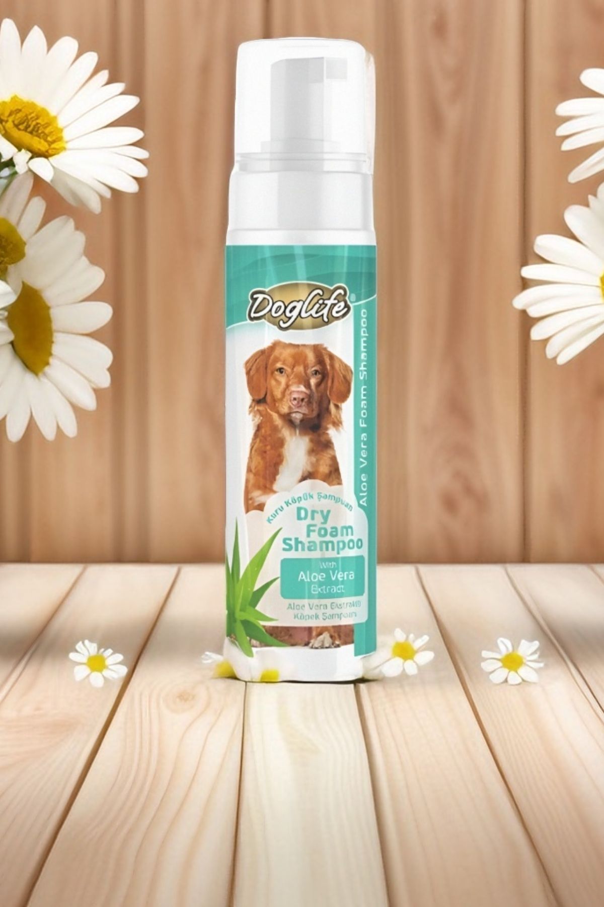 N NOXXO Dog Life Aloe Vera Köpek Şampuanı Kuru Yıkama Köpük Şampuan 200 ml