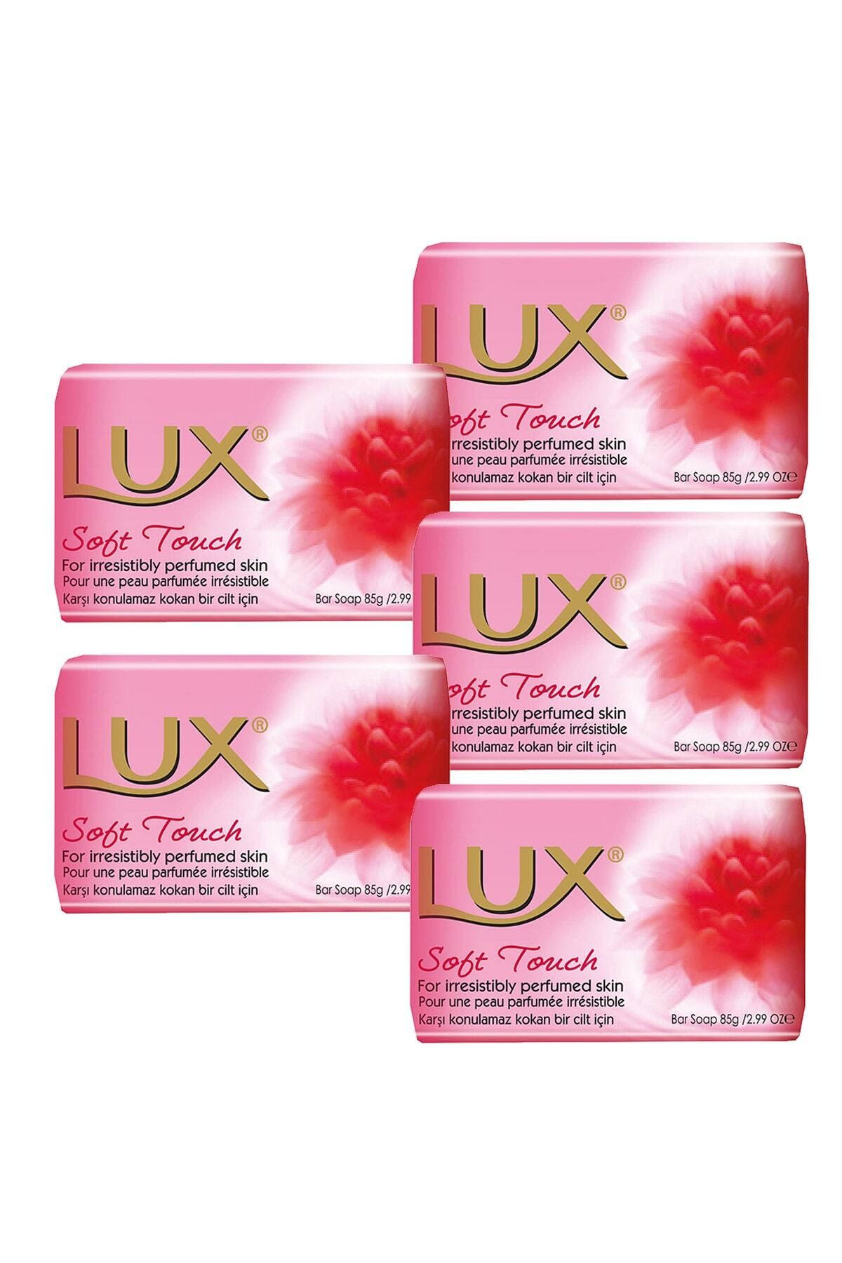 LUX 5 Ad. Lüx Sabun Pembe80 Gr. Soft Touch