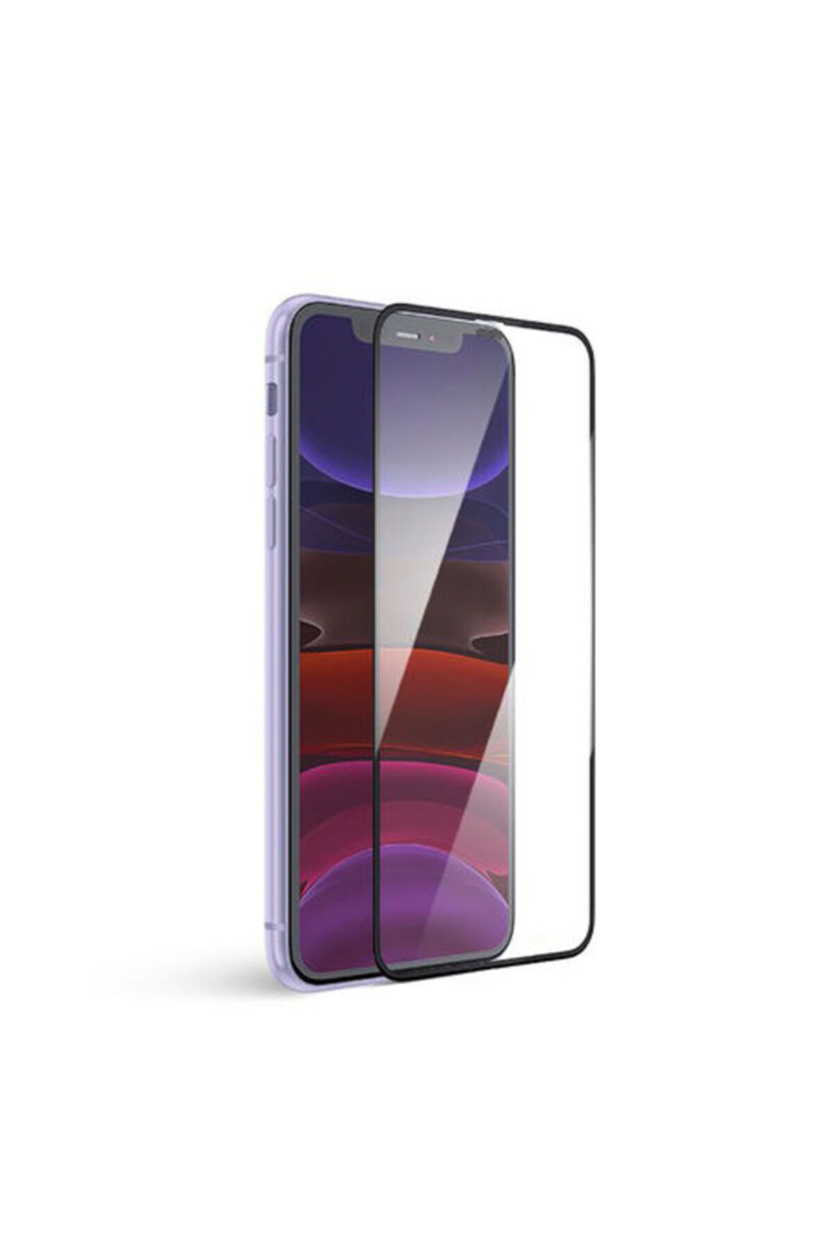 SKV MOBILE Iphone Xs Max Super X Kavisli Ekran Koruyucu Kırılmaz Cam Ultra Kalınlık 0.40mm