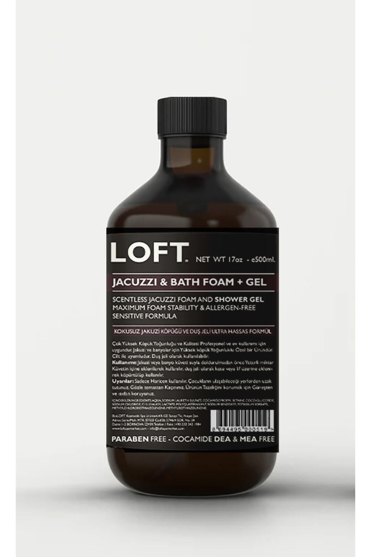 Loft Jakuzi & Banyo Köpüğü Bubble Bath Foam 500ml.