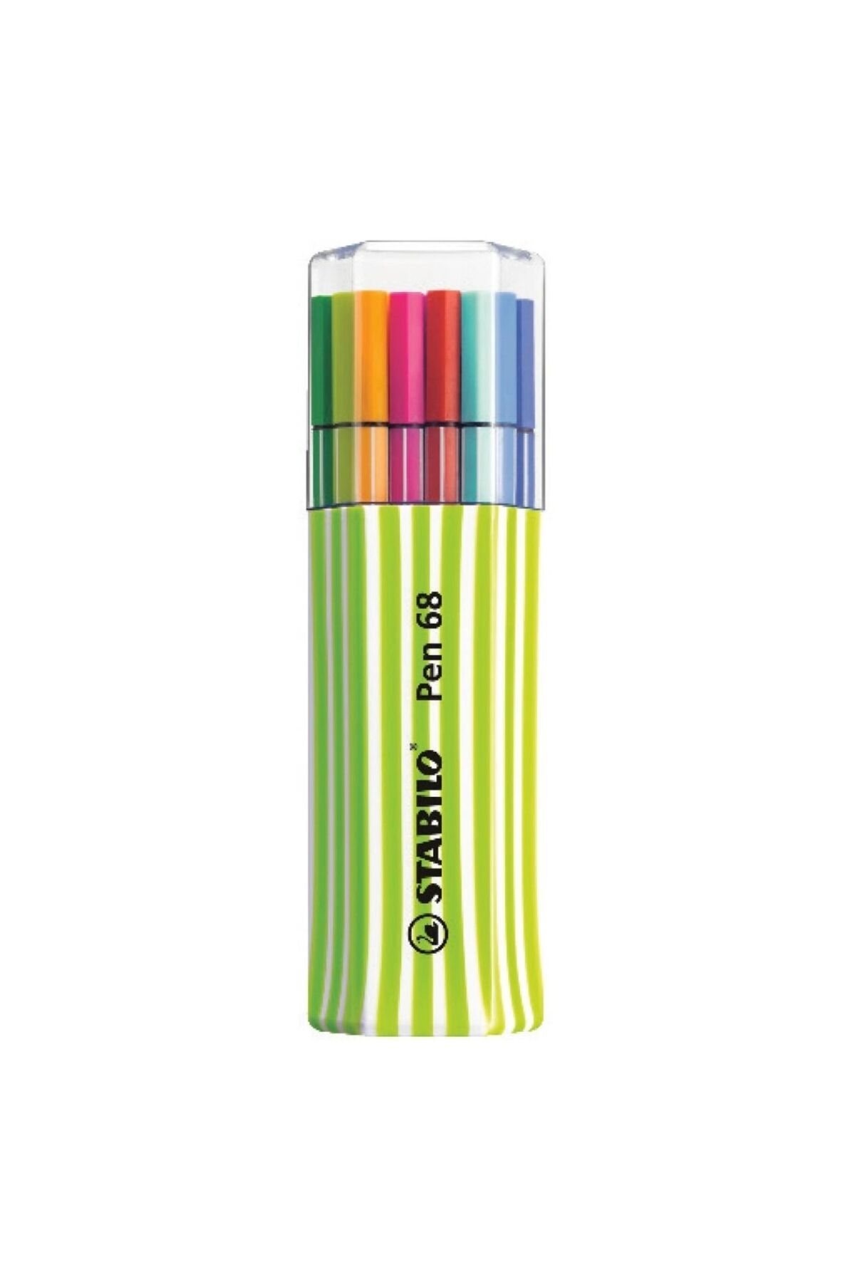 Stabilo Pen 68 Kalın Uçlu Keçeli Kalem Seti Single Pack 15 Renk