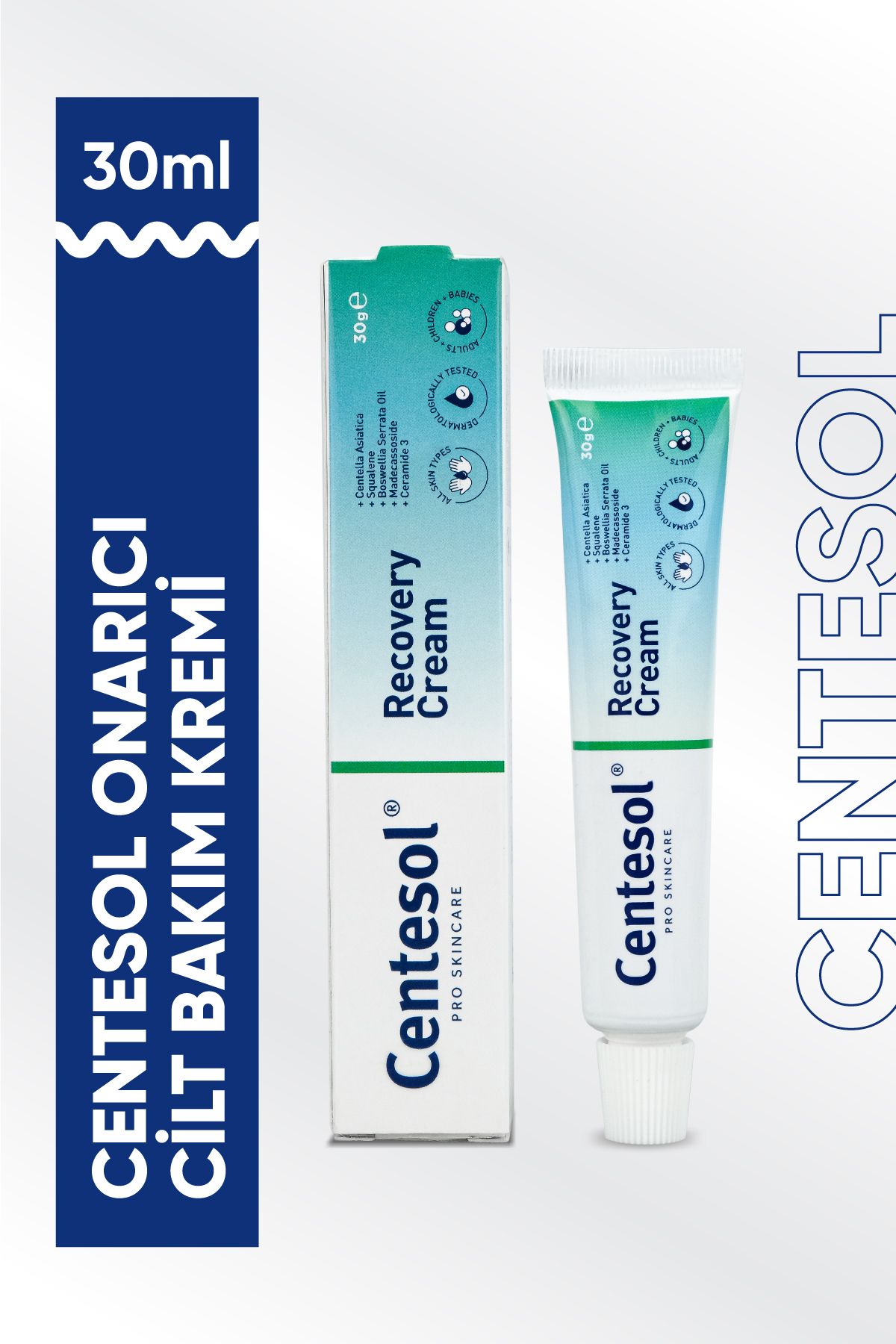 Görkito Centesol - Recovery Cream (onarıcı Cilt Bakım Kremi - Cica Krem) - 30 G