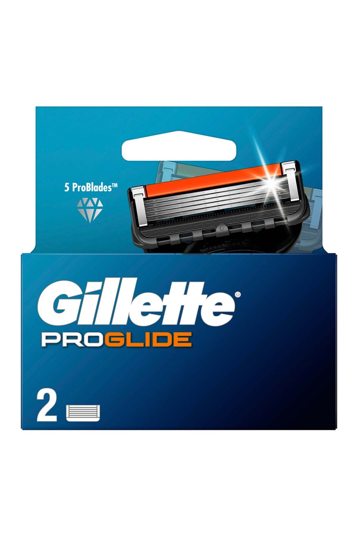 Gillette Fusion ProGlide Yedek Tıraş Bıçağı 2 Adet