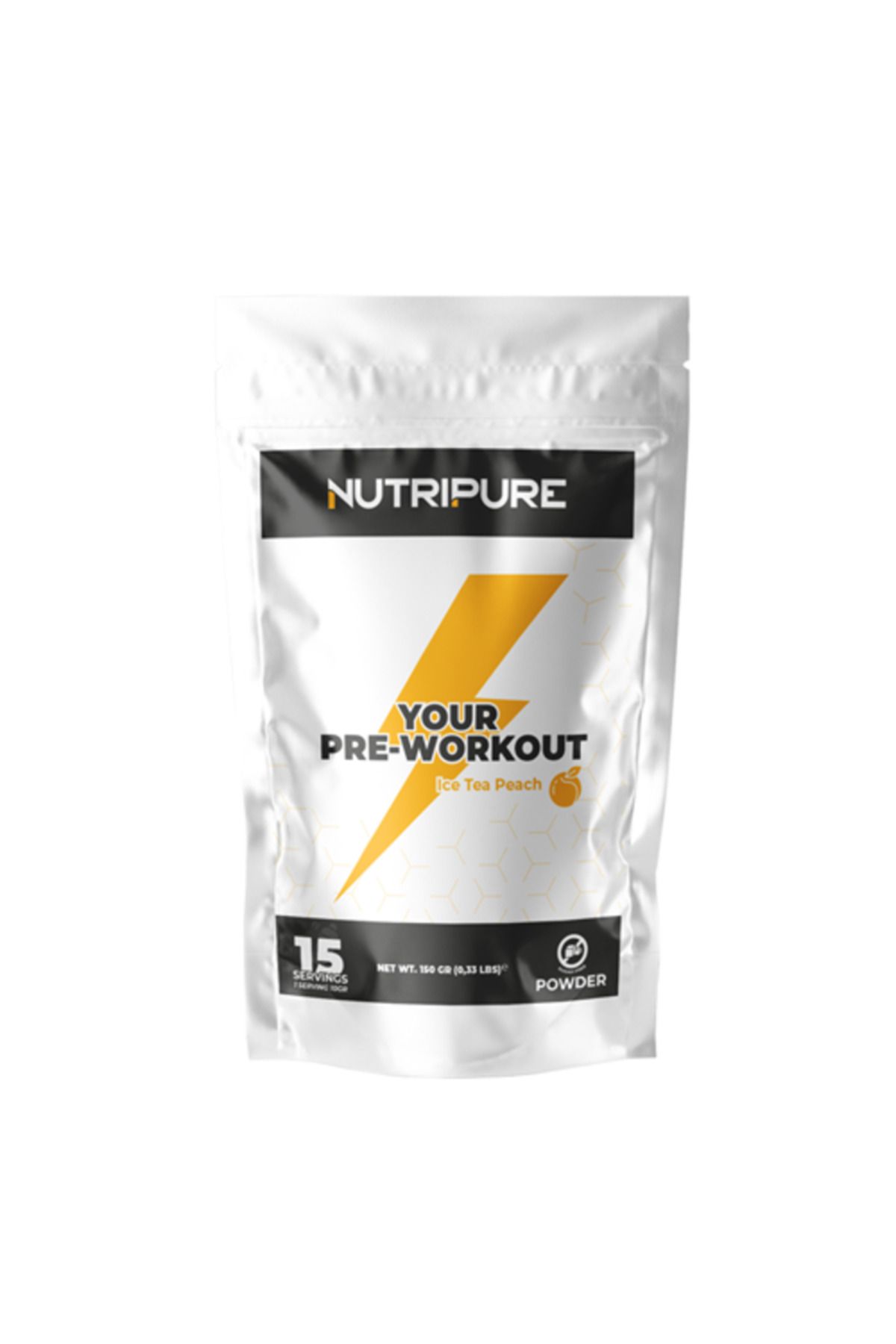 Nutripure Your Pre-workout 150 Gr Ice Tea Şeftali