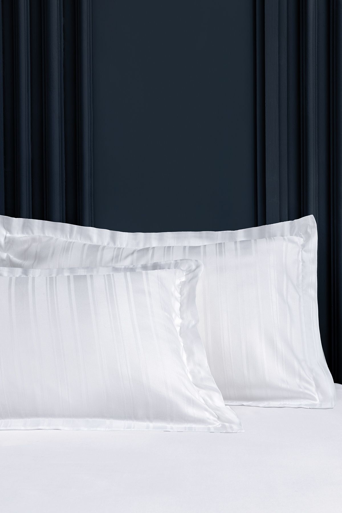 Yataş Dalian Bambu Saten 2'li Yastık Kılıfı - Kırık Beyaz