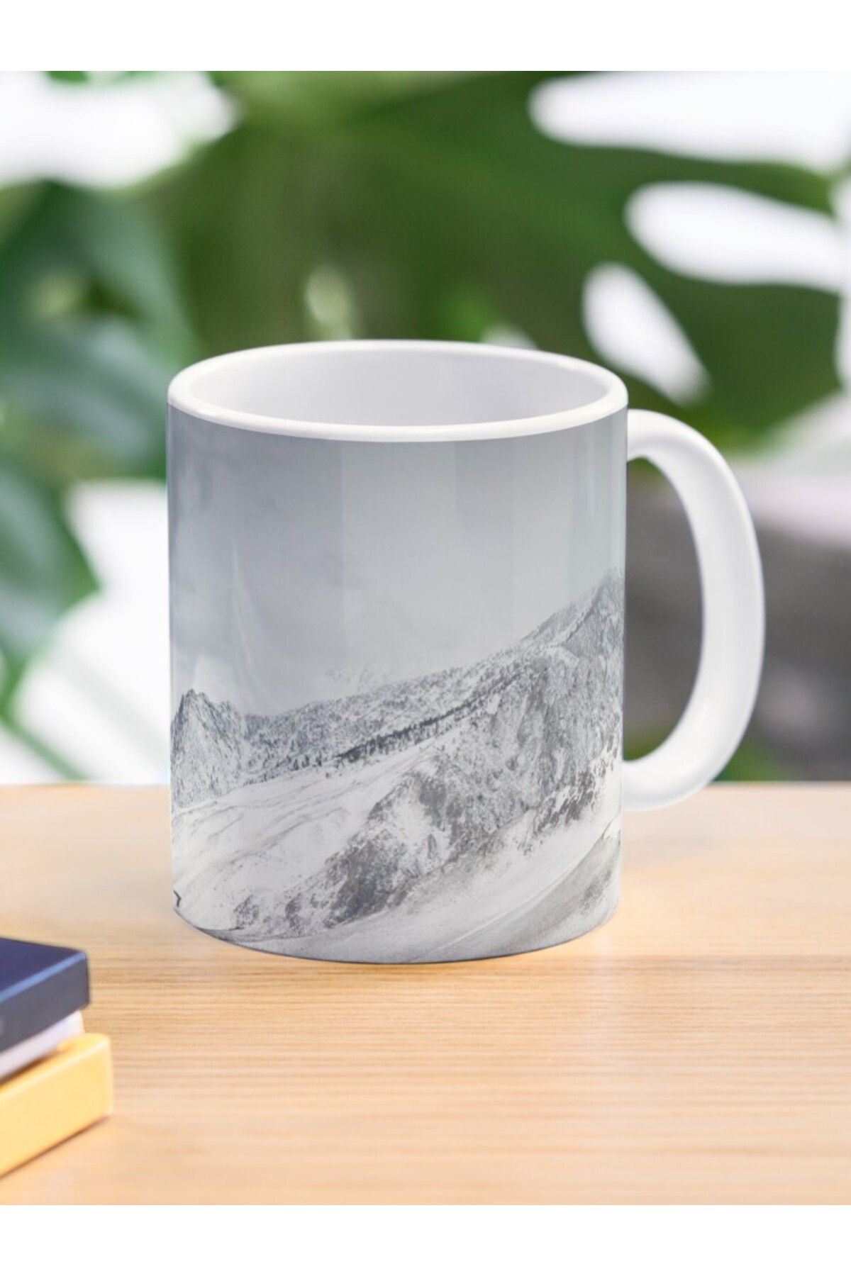 w house Baskılı Kupa Bardak 003482 - Mammoth Lake California Coffee Mug
