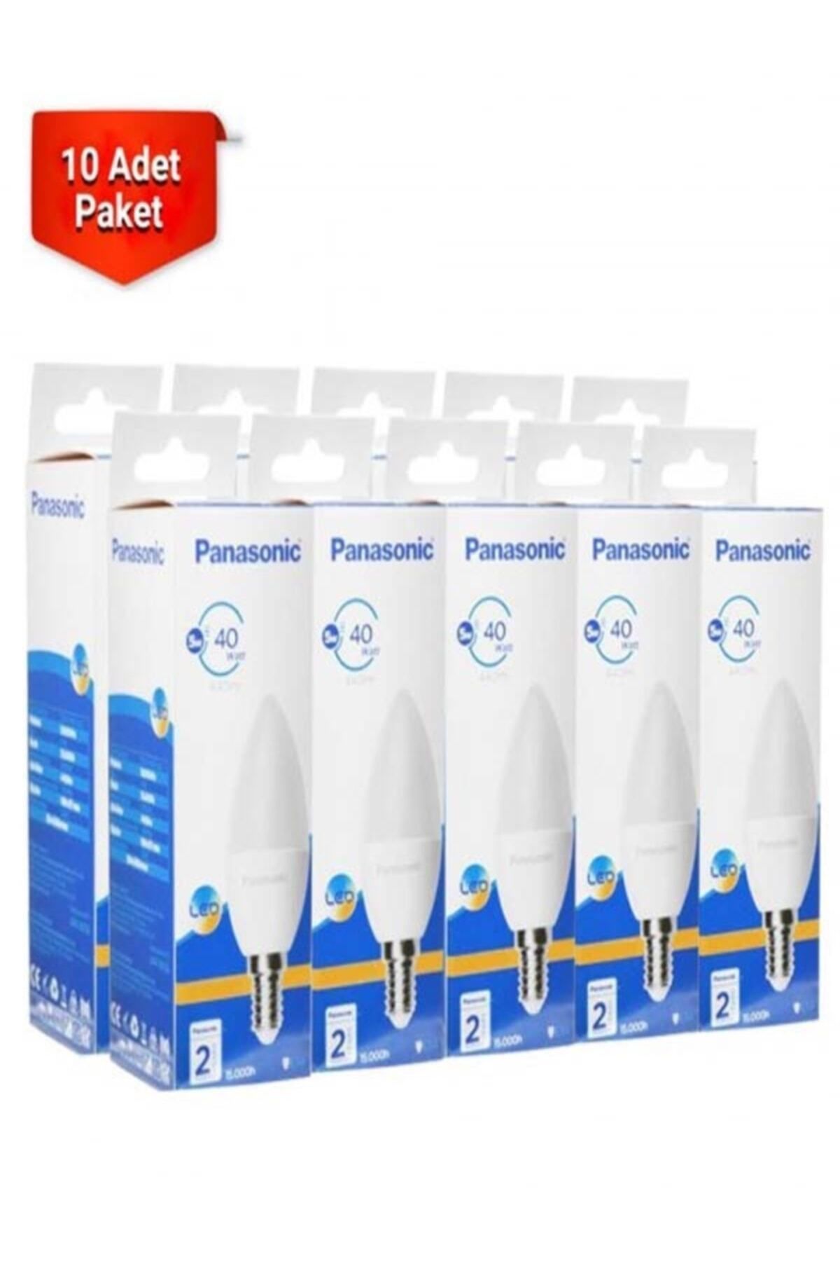 VİKO Panasonic E14 Led Ampul 5w 455lm 6500k Beyaz - 10'lu Paket