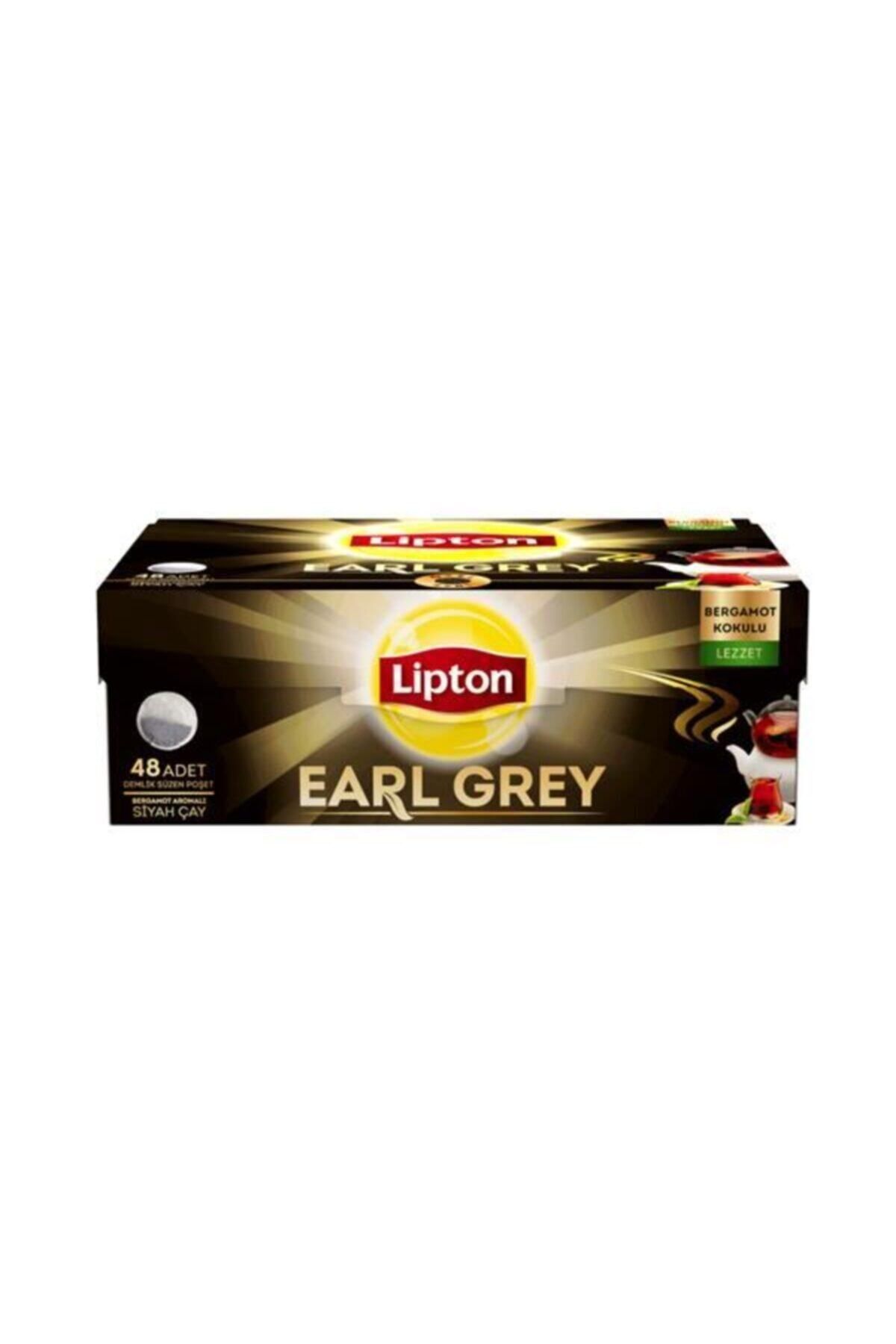 Lipton Earl Grey Demlik Poşet Çay 48'li