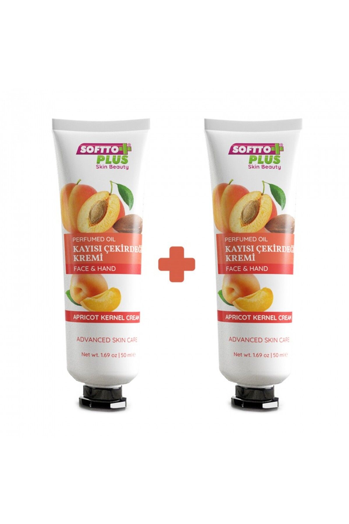 Softto Plus Mıracle Kayısı Çekirdeği Yağlı El Yüz Kremi 50 ML+50 ML