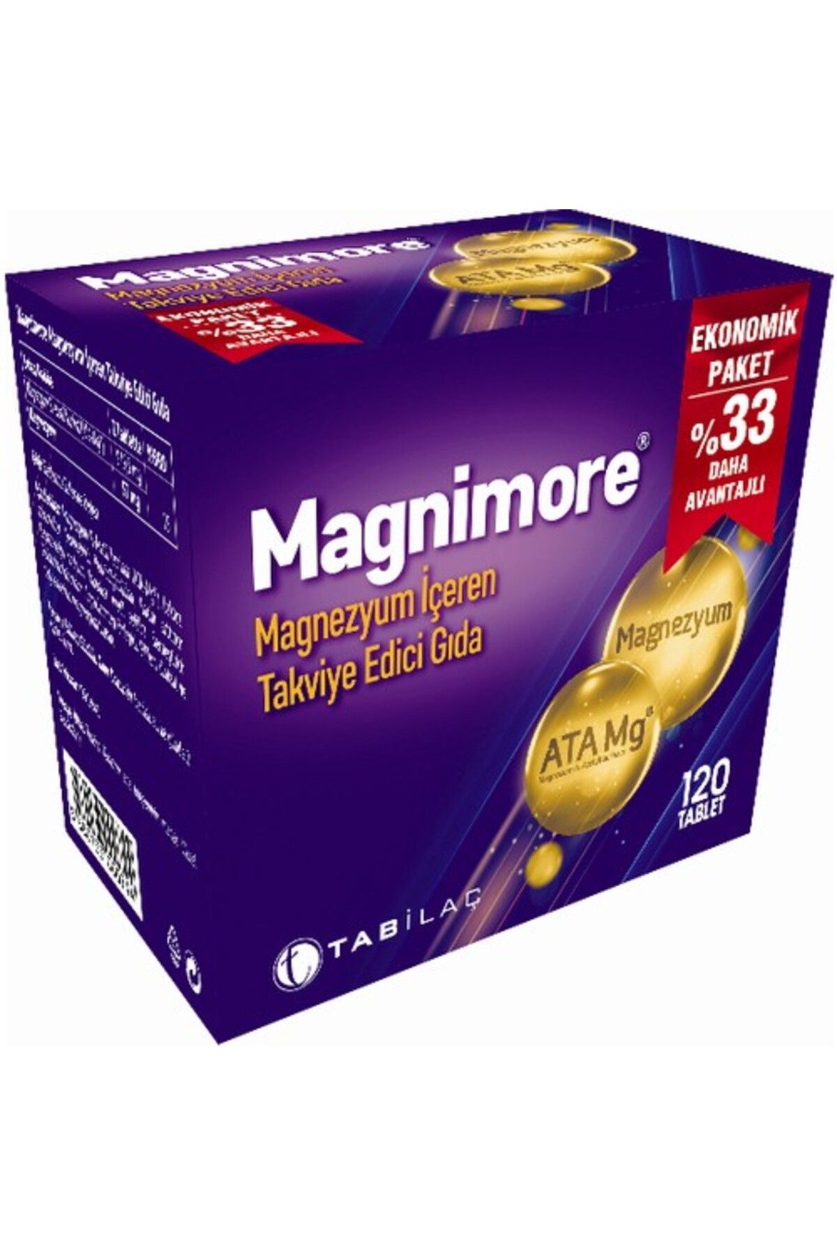 Tab İlaç Magnimore Ata Form 120 Tablet
