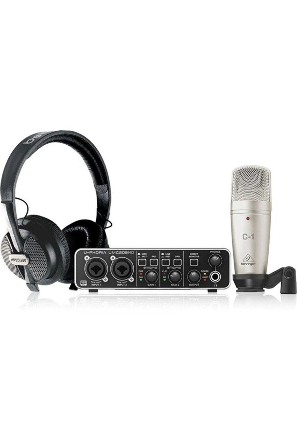 Behringer Behrınger U-Phorıa Studıo Pro Complete Recording Bundle With High-Definition Usb Audio Interface, Co