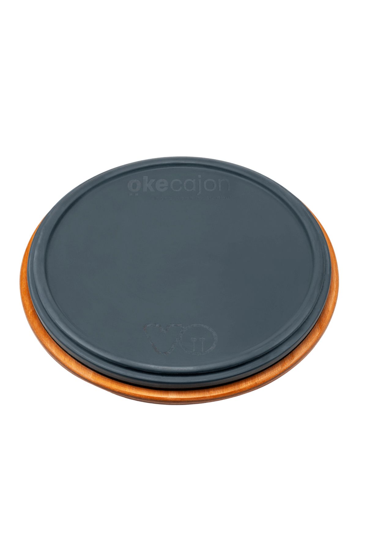 okecajon Volkan Öktem Signature 25 Cm, (10 Inç) Tek Taraflı Trampet Pad, Davul Çalışma Pedi, Bateri, Pad