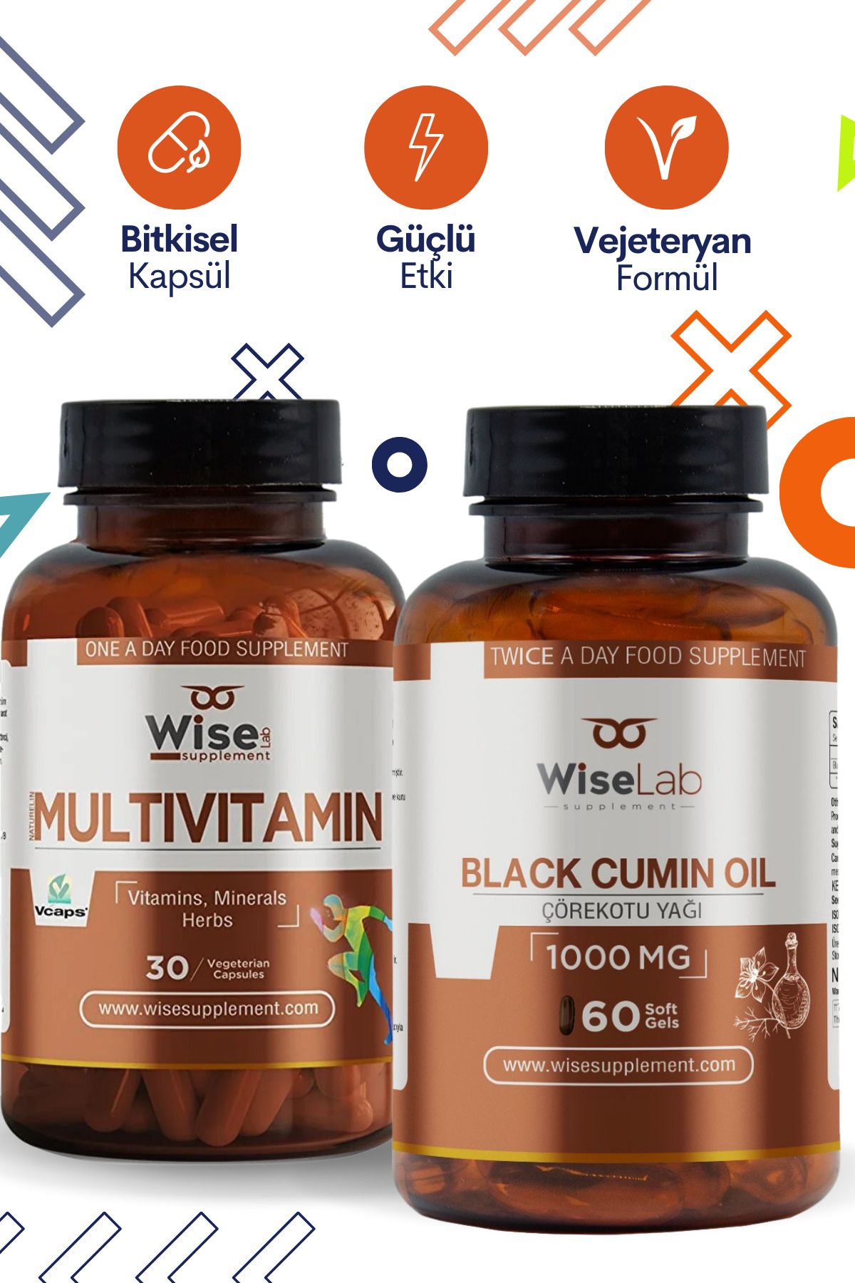 WiseLab Multivitamin + Çörek Otu Yağı