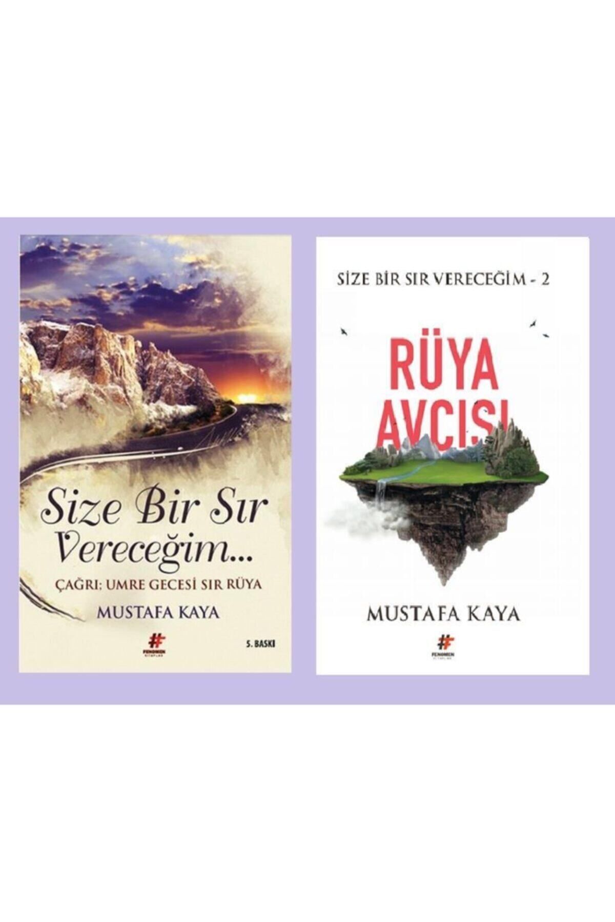 Fenomen Kitap Mustafa Kaya Size Bir Sır Vereceğim + Rüya Avcısı 2 Kitap