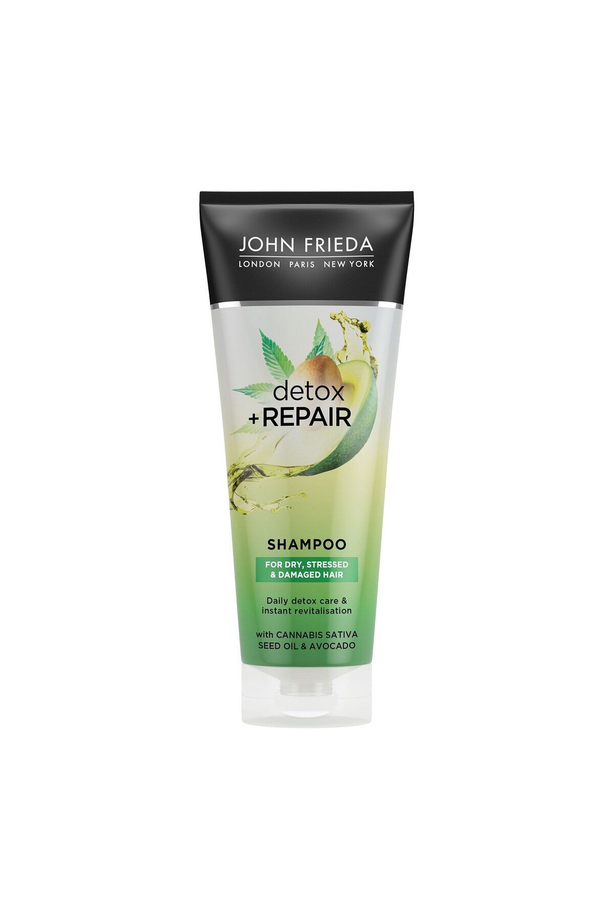 John Frieda Detox& Repair Kuru Ve Yıpranmış Saçlar Için Onarıcı Şampuan 250 ml