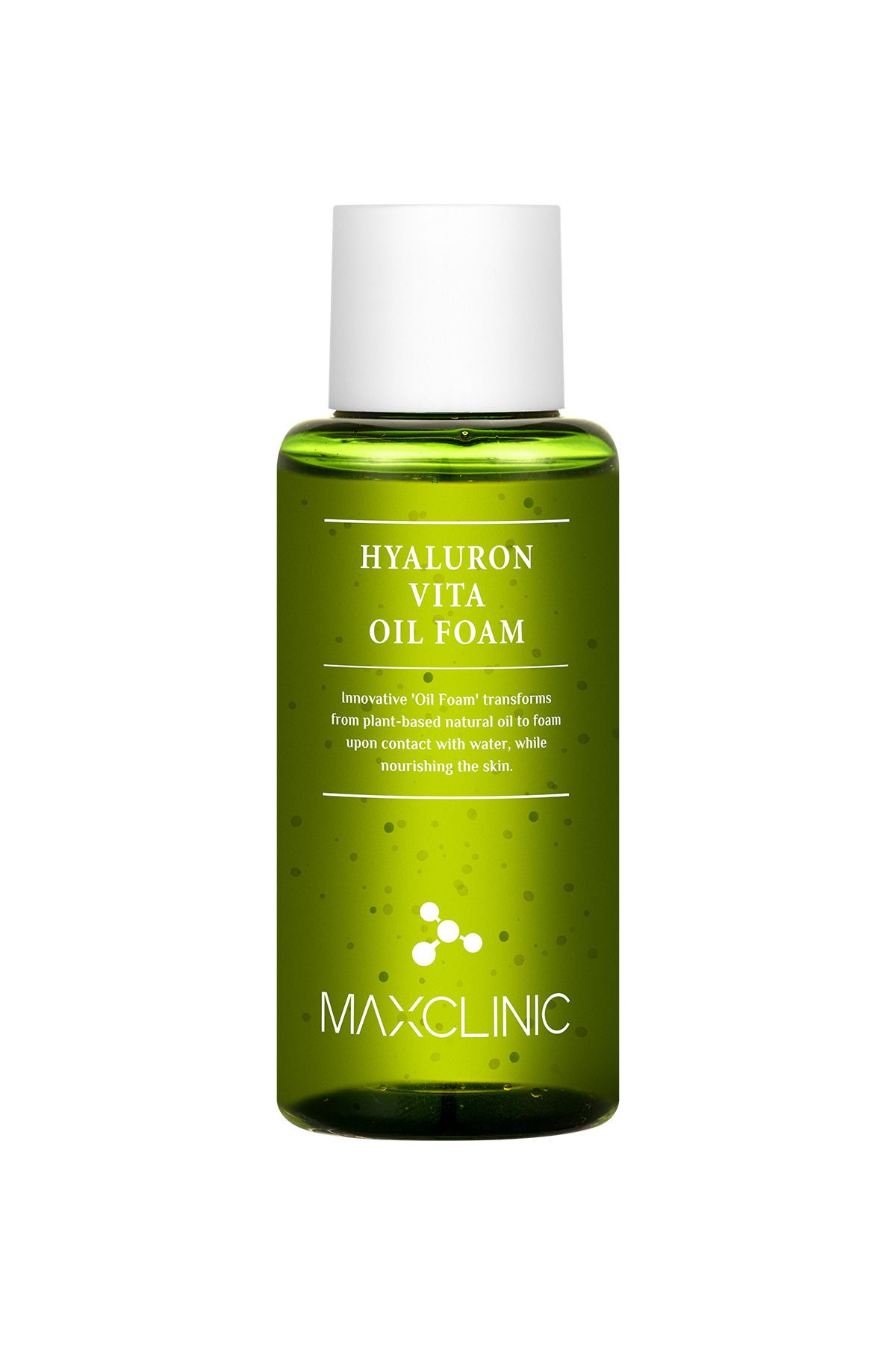 MAXCLINIC Vitamin Kompleksi ile Tek Adımda Çift Aşamalı Temizlik MAXCLINIC Hyaluron Vita Oil Foam 60 GR