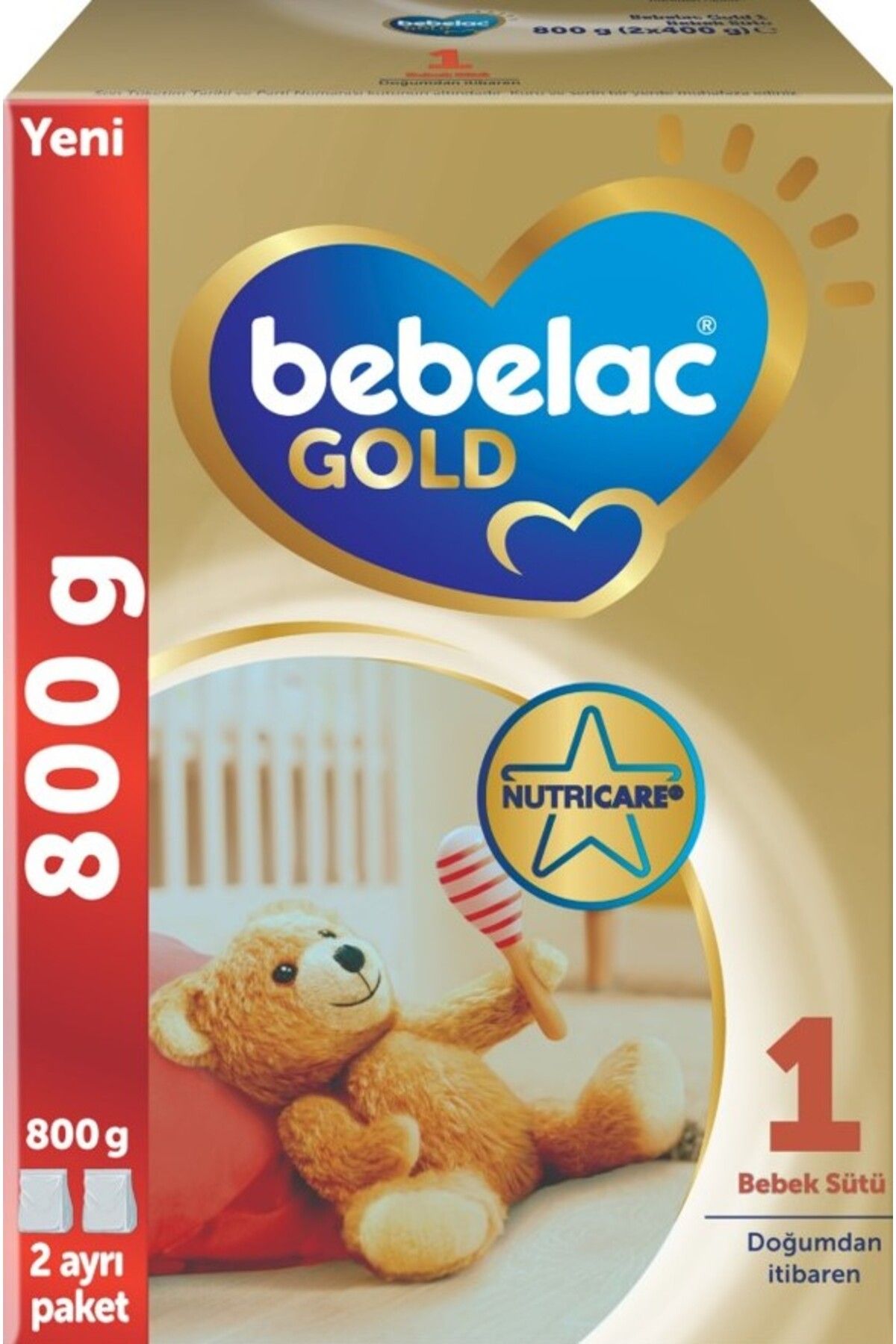 Gold 1 Bebek Sütü 800 g 0-6 Ay_0