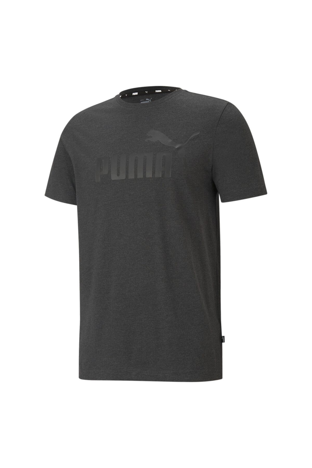 Puma Ess Heather Tee Dark Koyu Gri Erkek/unisex T-shirt