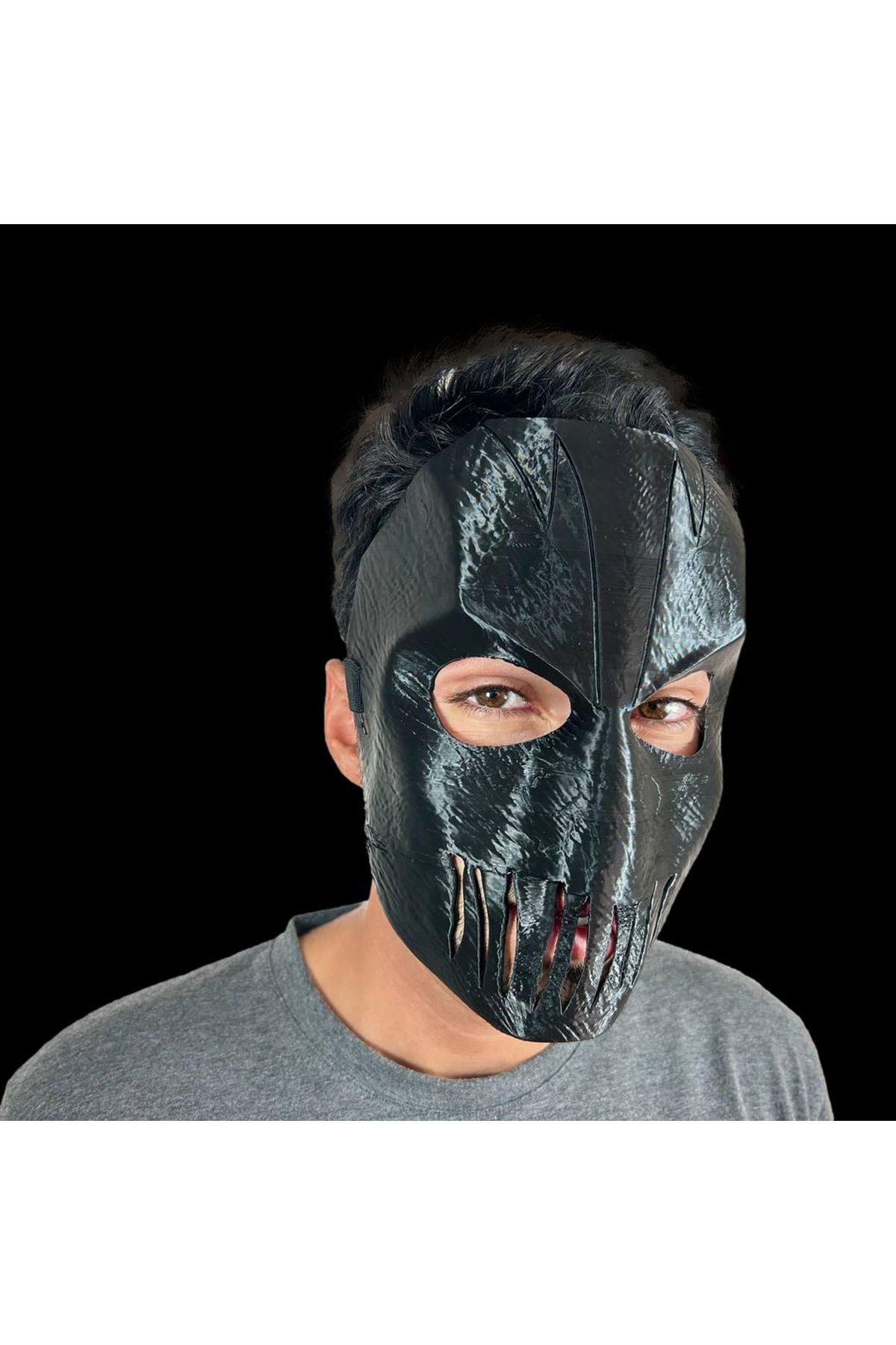 Fume Design Zoom Kostüm Maskesi Kostüm Ayarlanabilir Yüz Maskesi