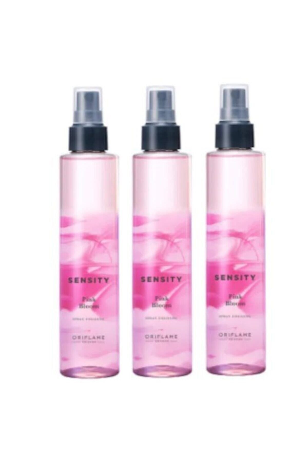 Oriflame Sensity Pink Bloom Sprey Kolonya 200 ml 3 Adet