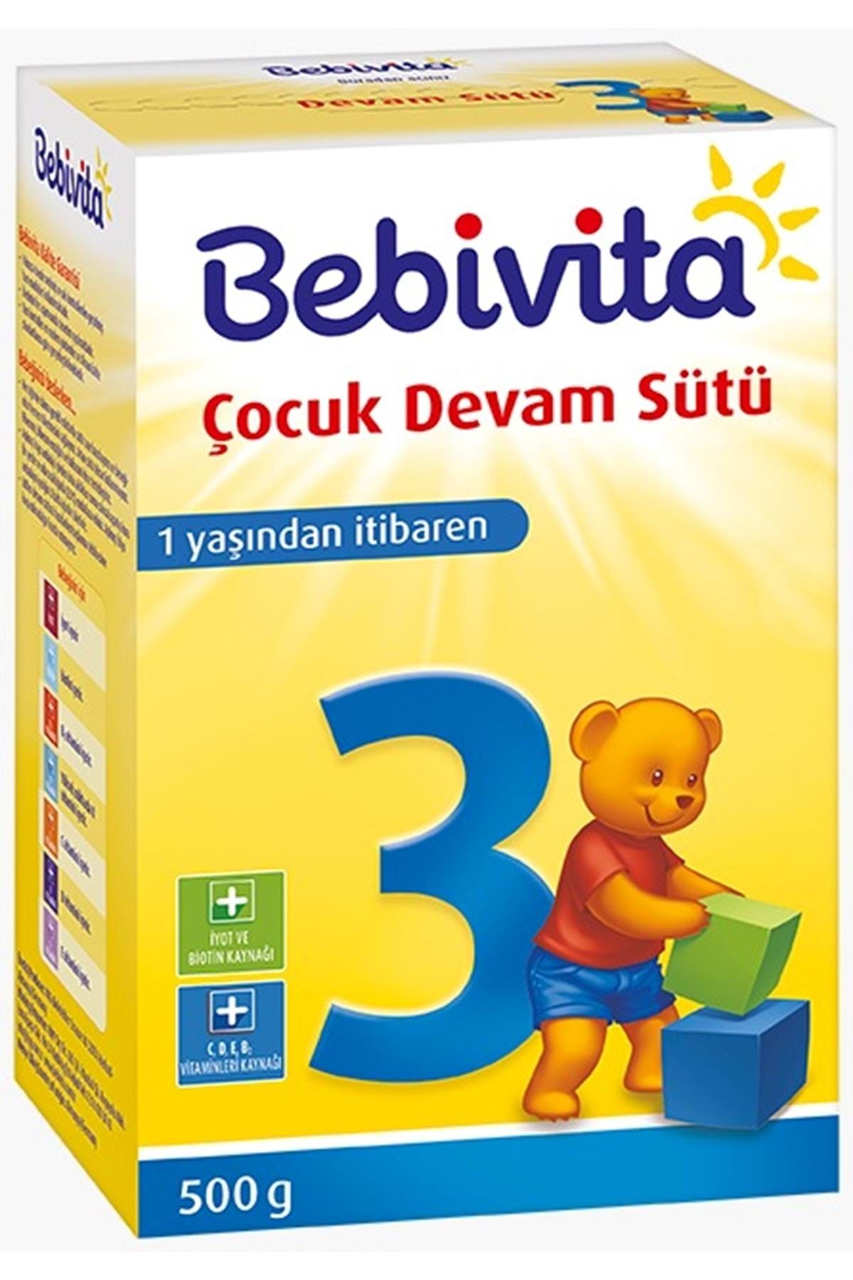 Bebivita Bebek Sütü 3 No 500 gr