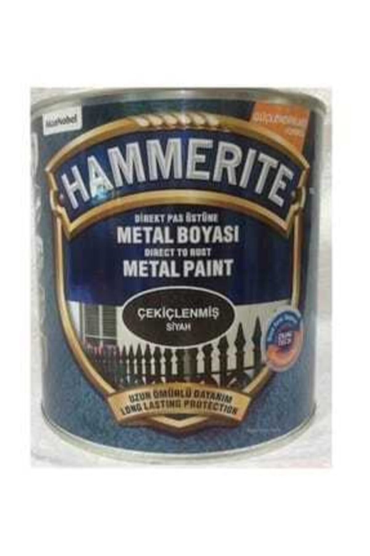 Marshall Siyah Hammerite Metal Ve Çelik Kapı Boyası ,2,5lt