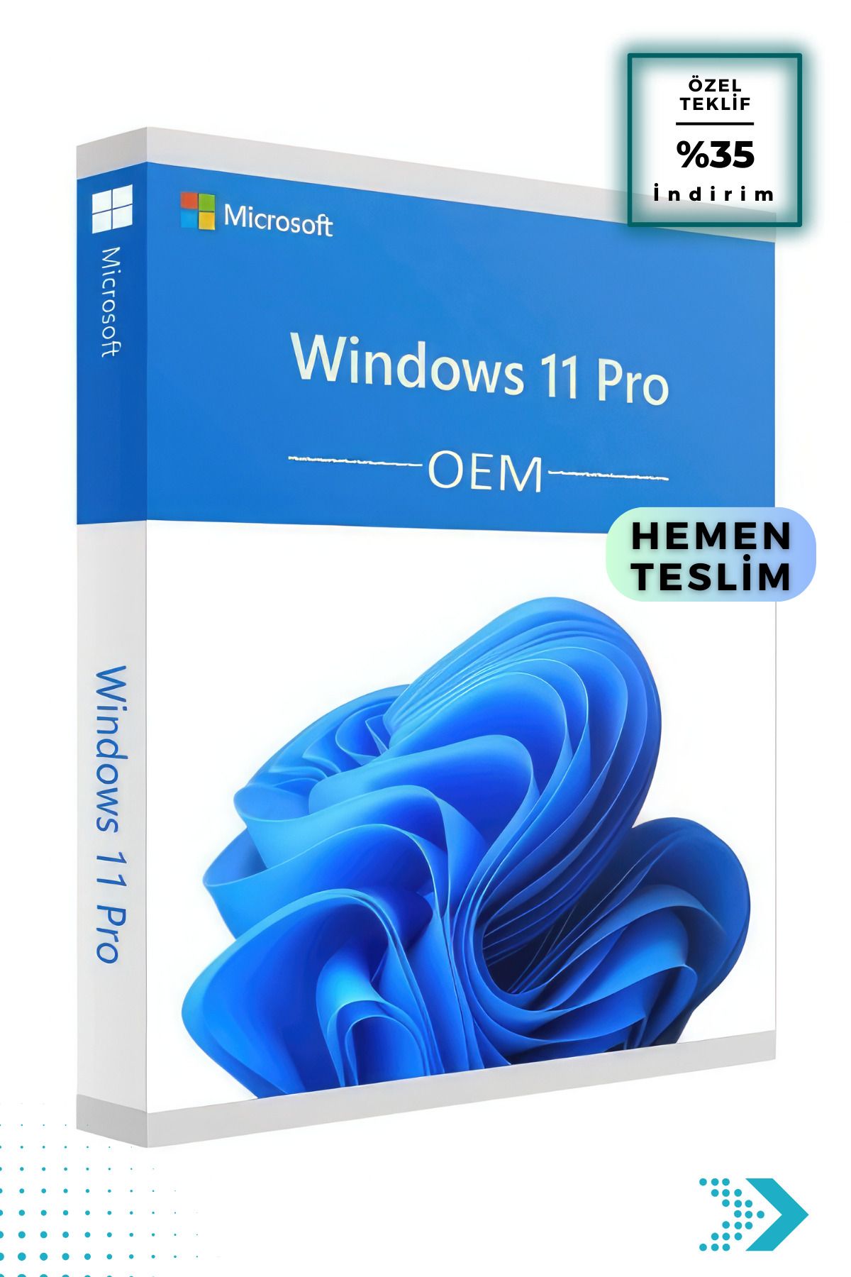 Microsoft Windows 11 PRO OEM - Dijital Lisans Anahtarı - WİNDOWS 11 ÖMÜR BOYU, GARANTİLİ, ESD KEY HEMEN TESLİM