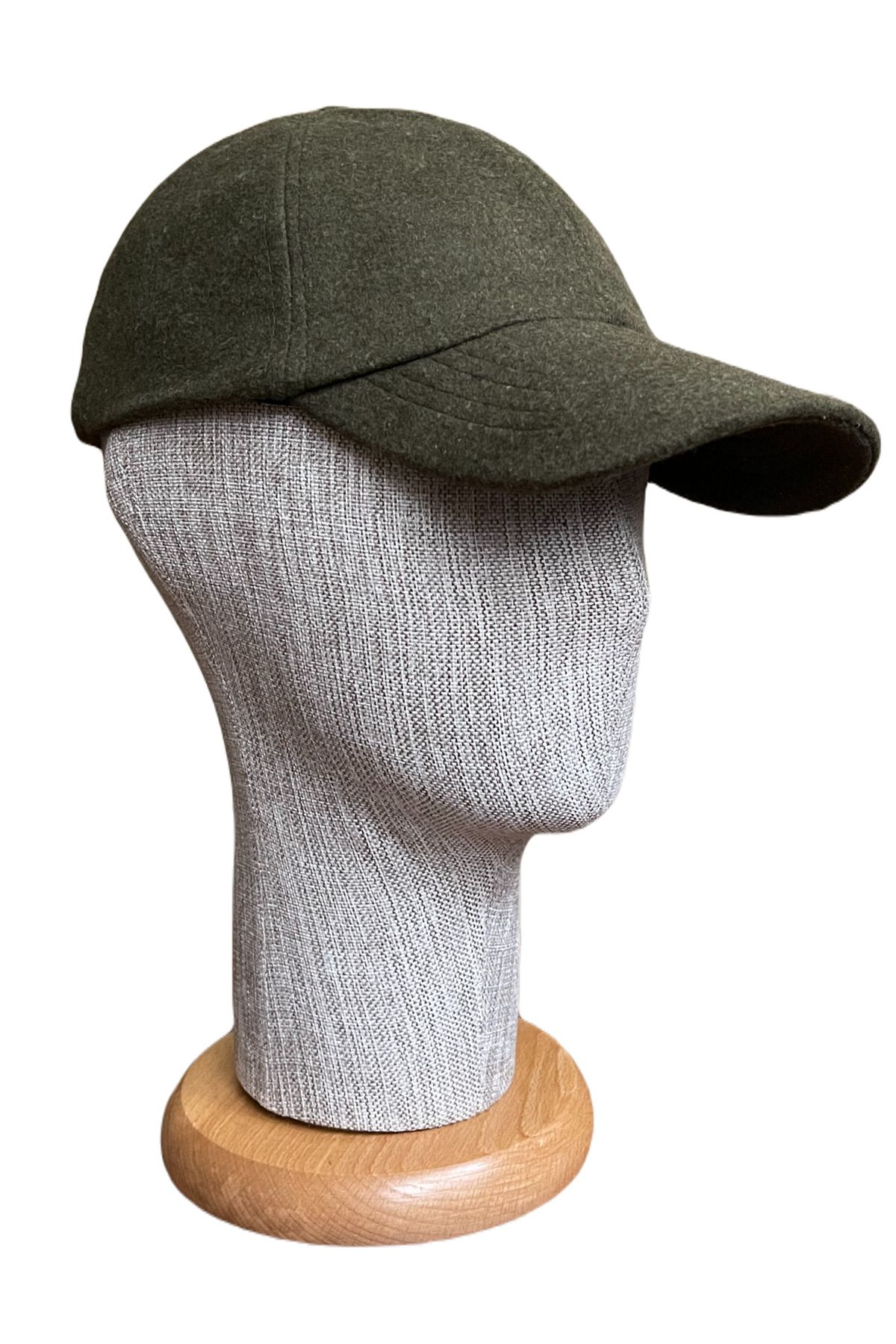 Rupen Kraft Kulaklıklı Kışlık Kaşe Kumaş Beyzbol Şapkası Spor Şapka (standart Beden)