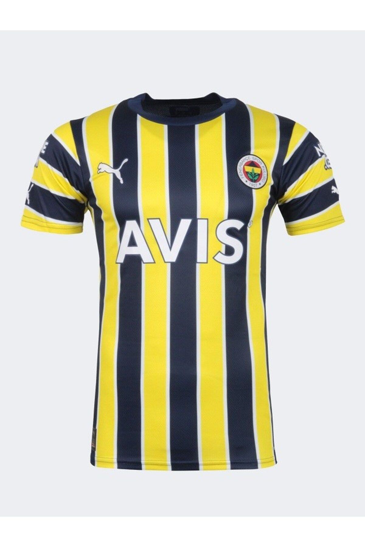 Fenerbahçe Fenerbahçe Lisanslı Çubuklu Forma 2022/23