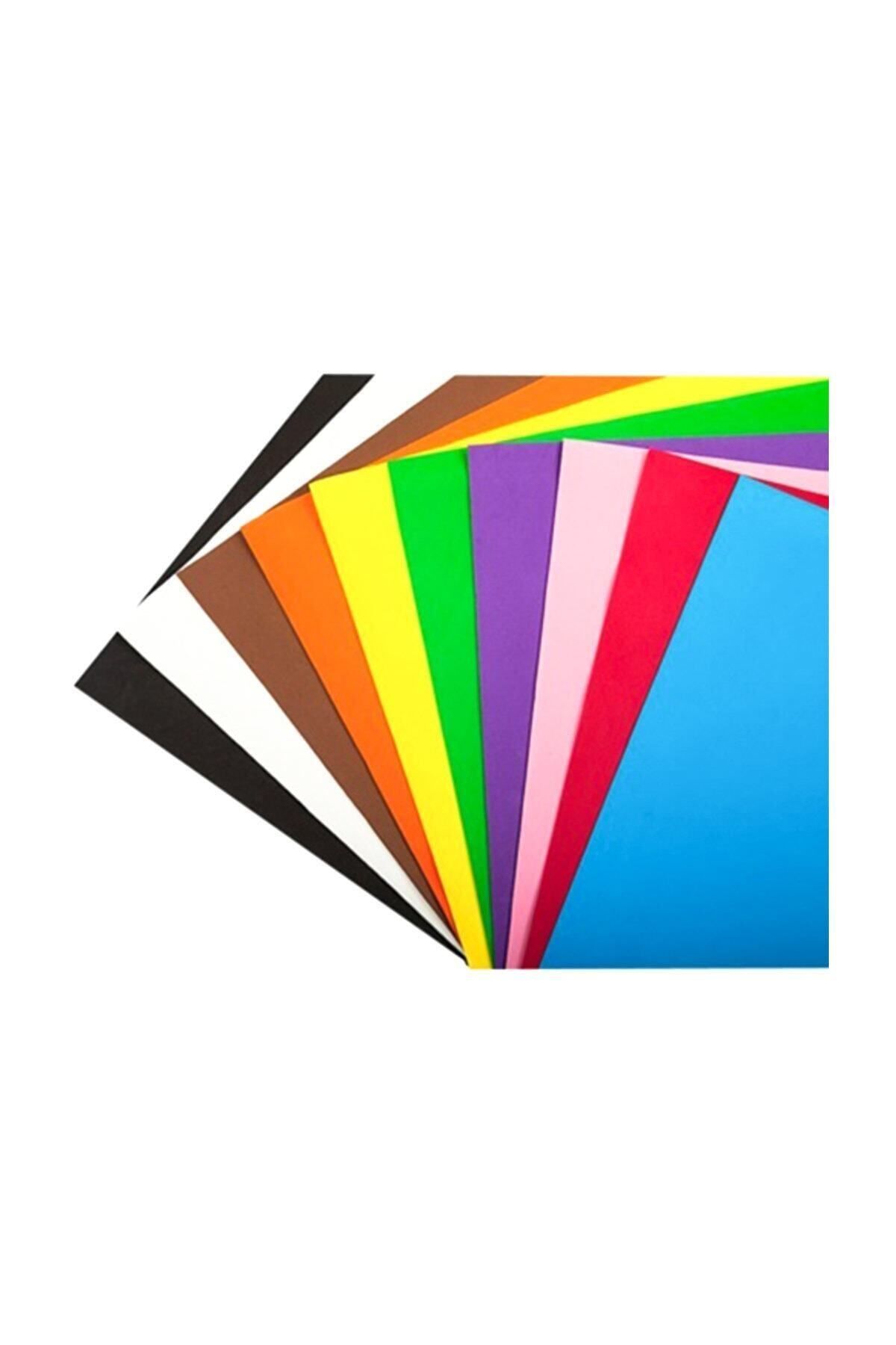 İq Color Fon Kartonu 10'lu 50 x 70 cm 160 gr Karışık Renk Ne2004