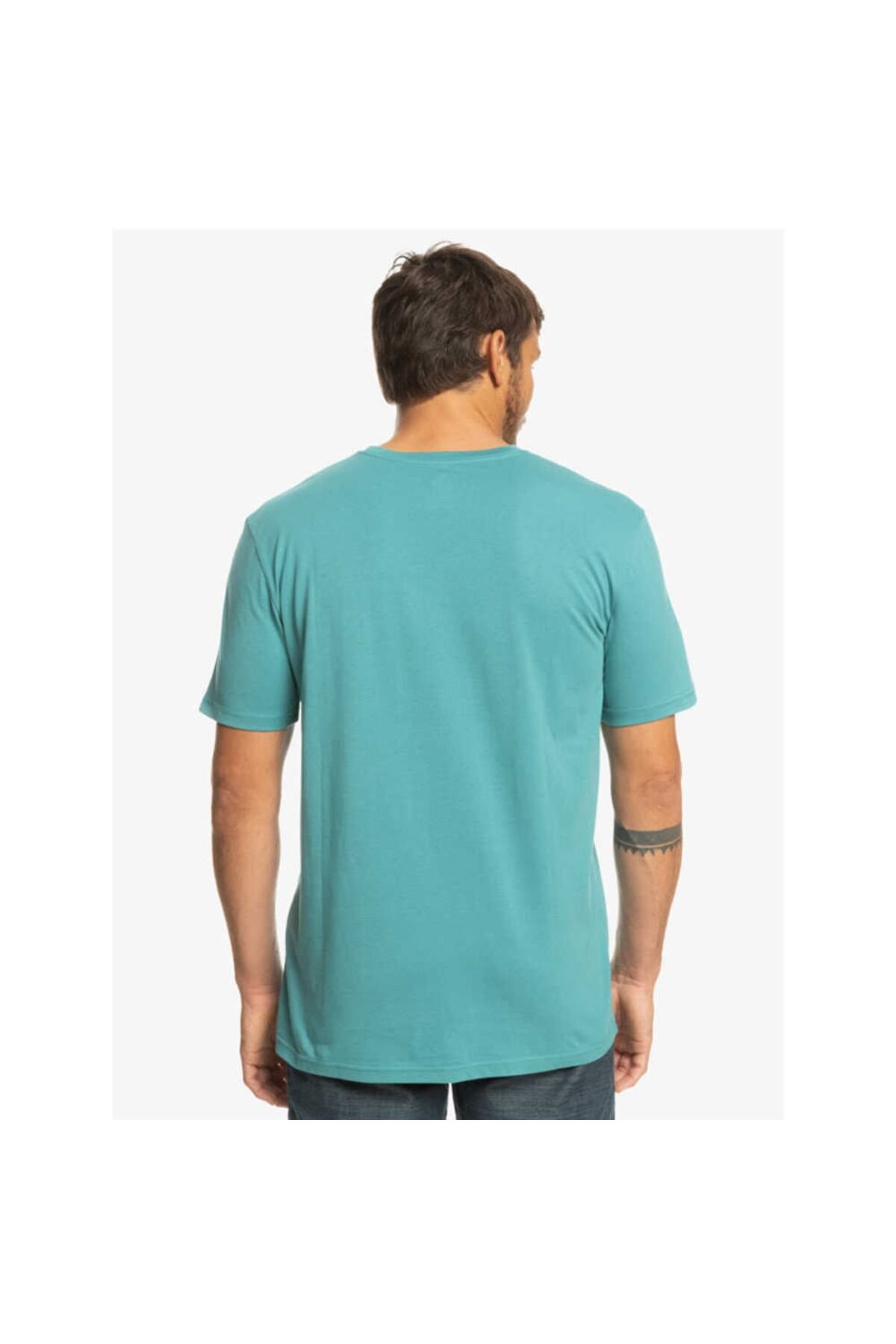 Quiksilver Complogo Tees Erkek Kısa Kollu T-shirt Mavi