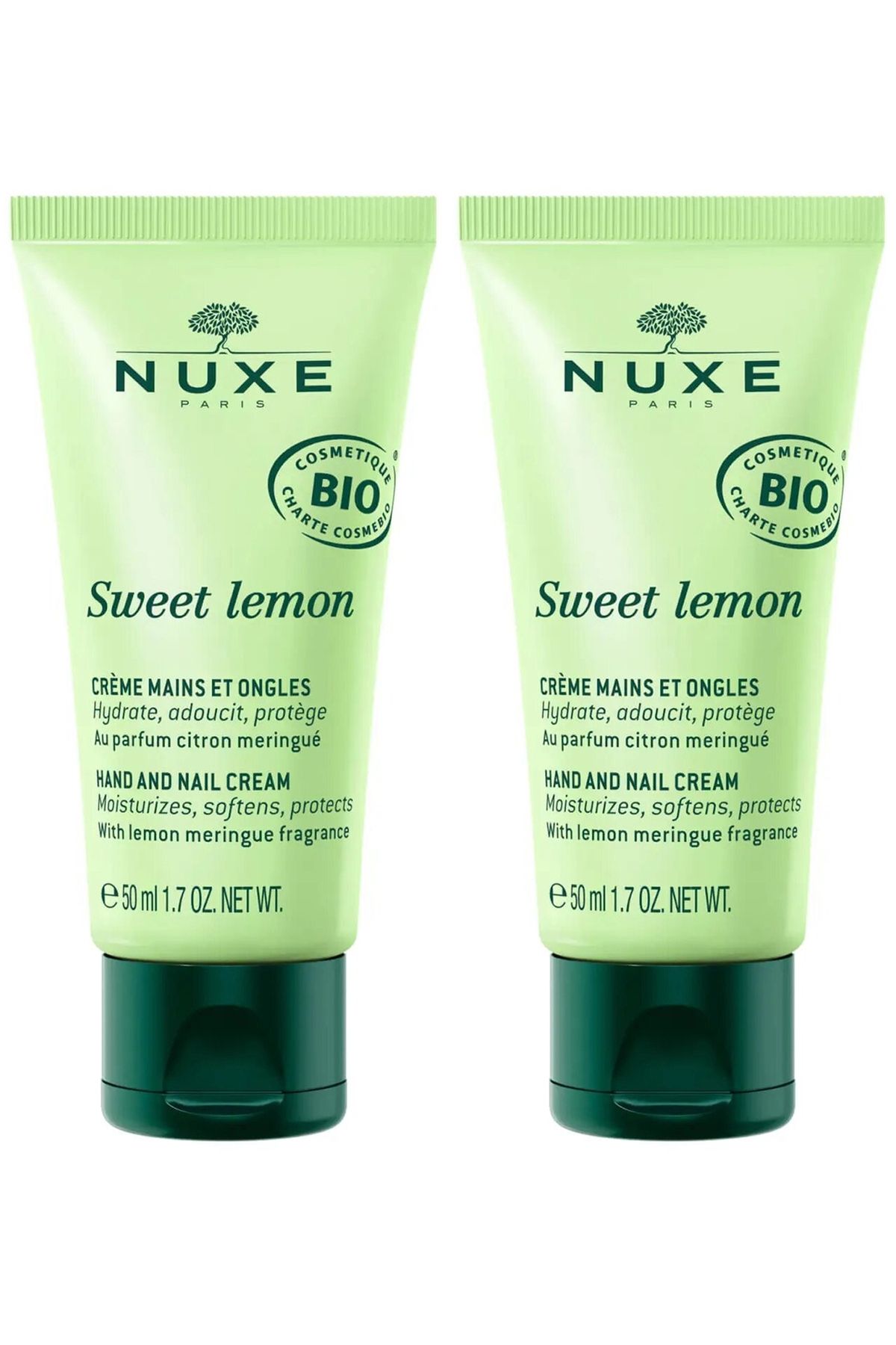 Nuxe Sweet Lemon Hand & Nail Cream 50 ml 2'li