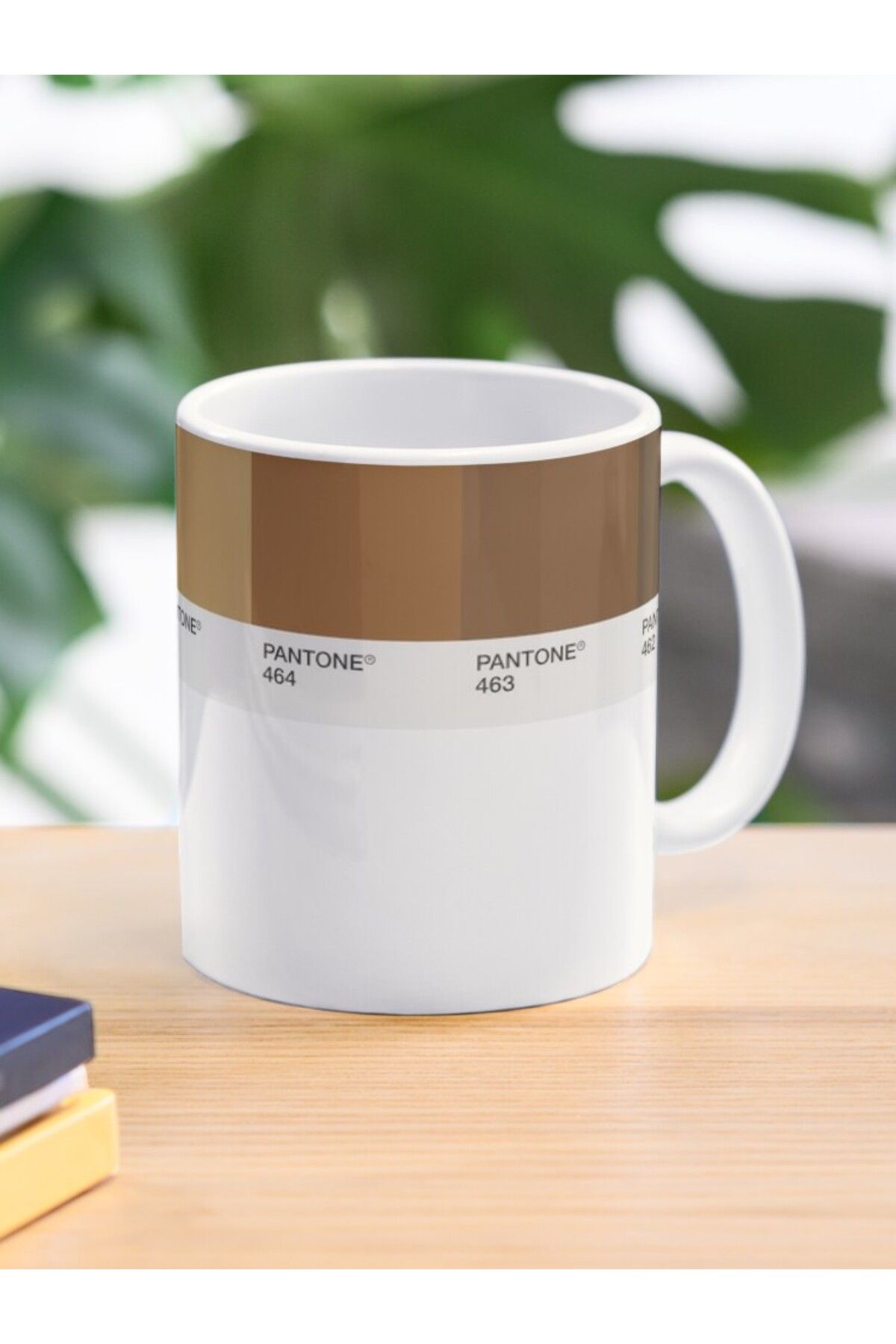 w house Baskılı Kupa Bardak 002814 - Pantone Tea Strength Guide Coffee Mug