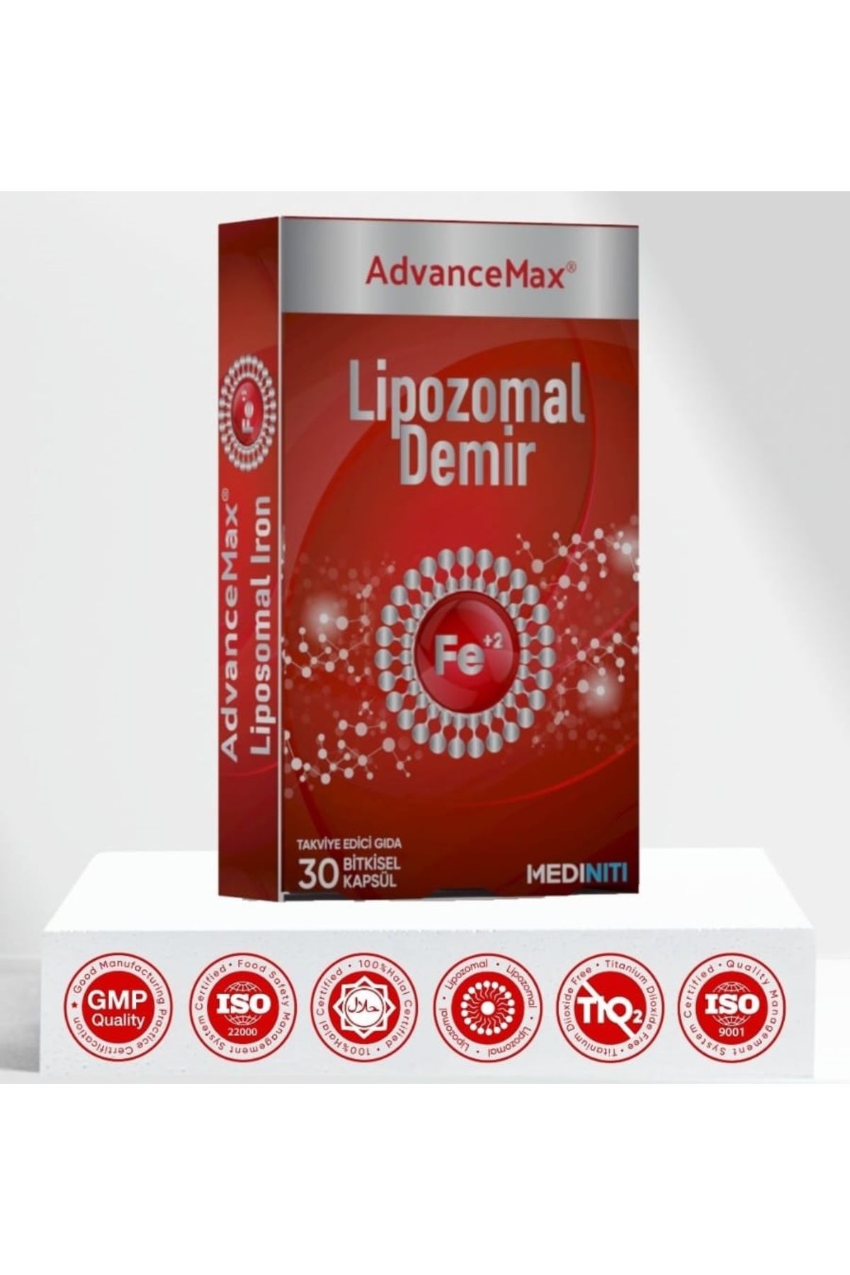 AdvanceMax Lipozomal Demir Kapsül