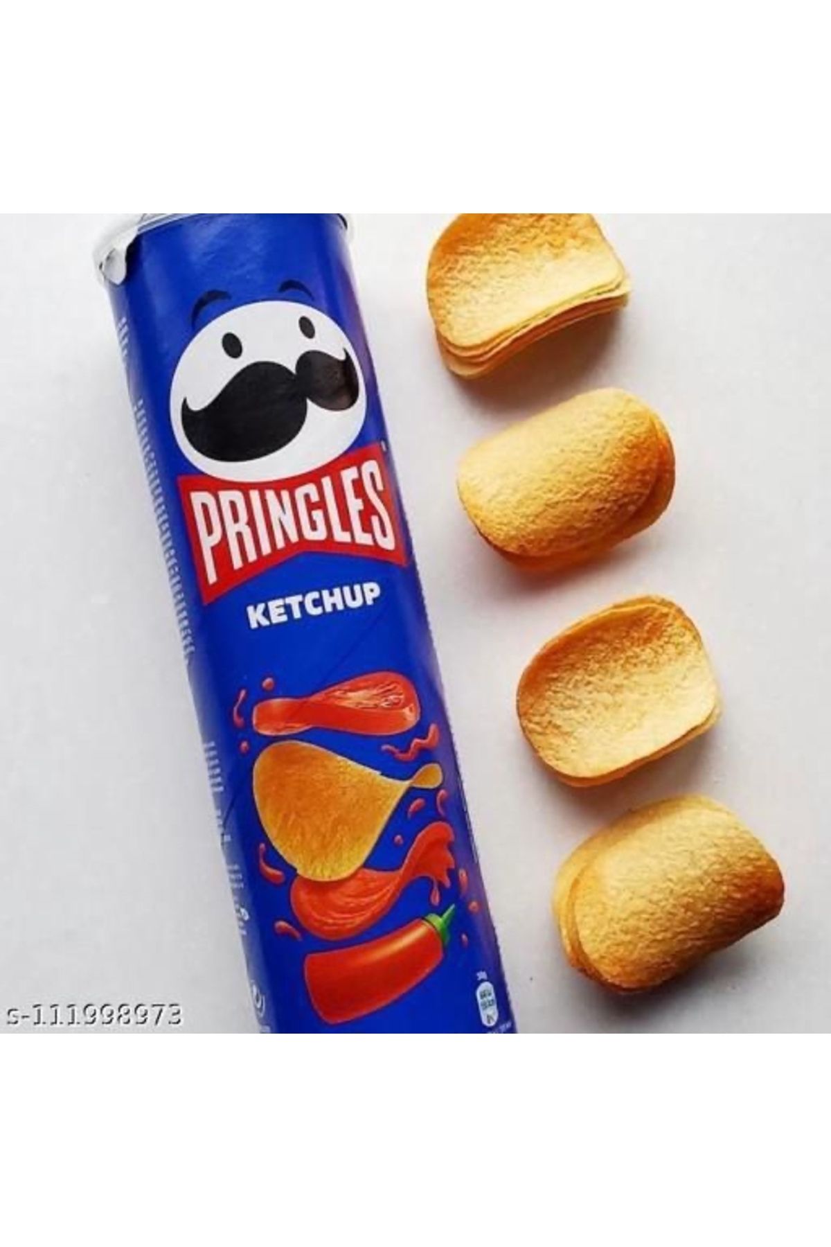 Pringles Ketchup 165 Grams - Pringles Ketçap 165 Gram