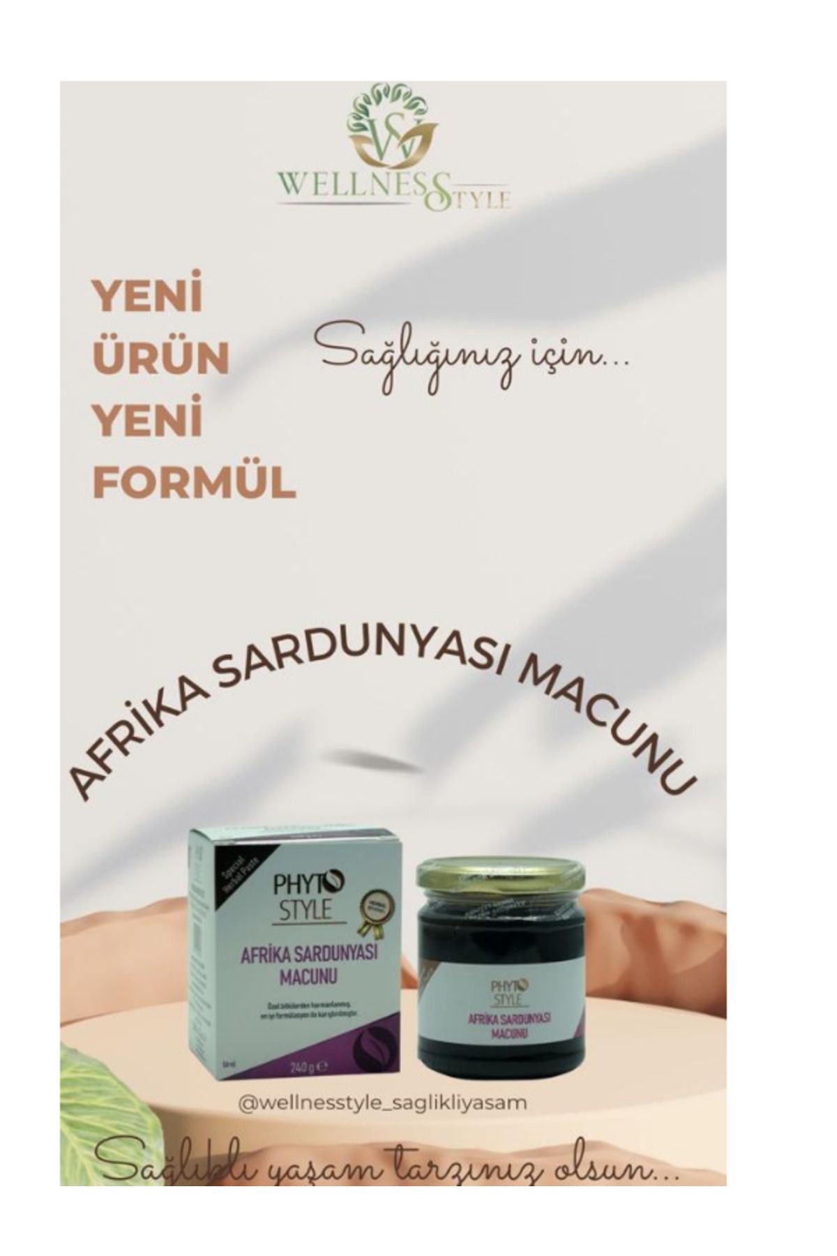 phyto style Afrika Sardunyası Macunu 240 G