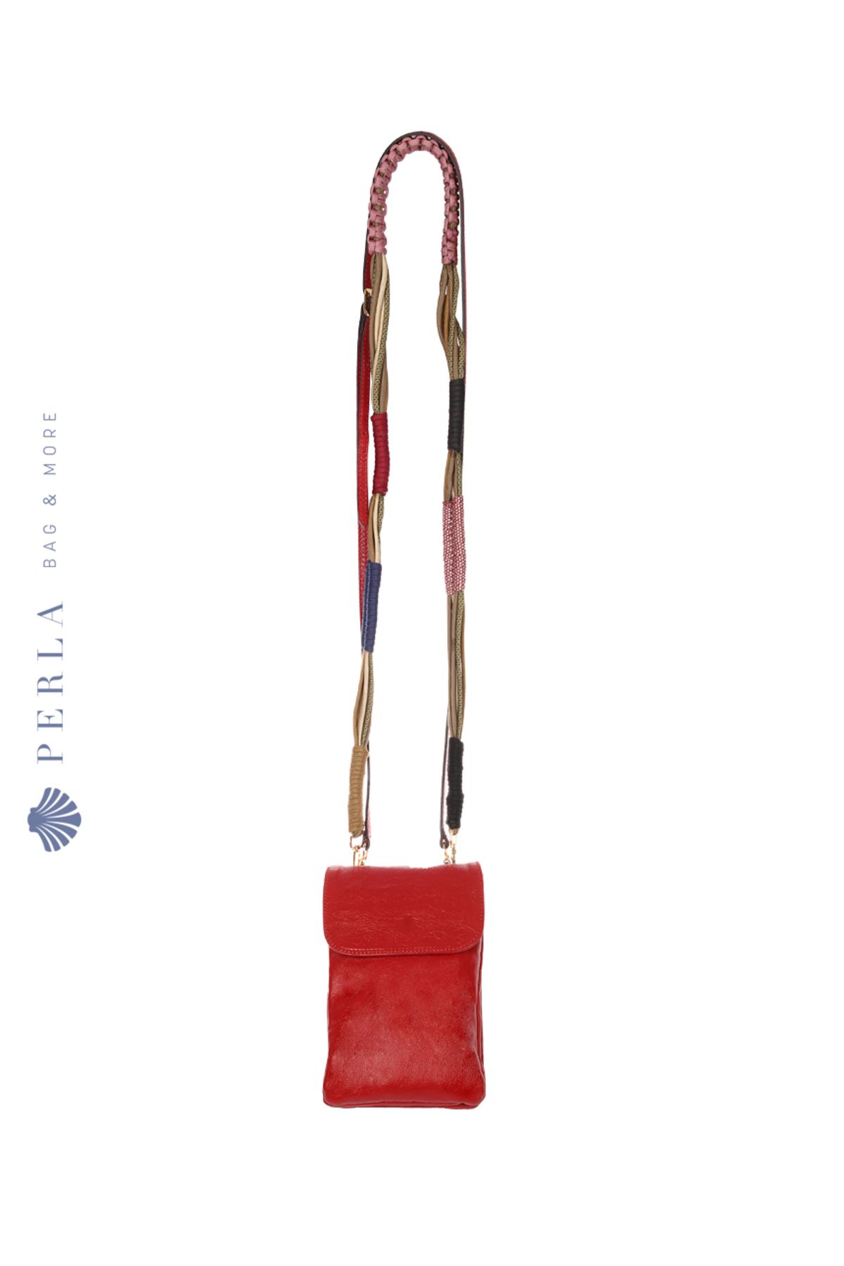 Perla Bag & More Luna Telefonluk - Kırmızı