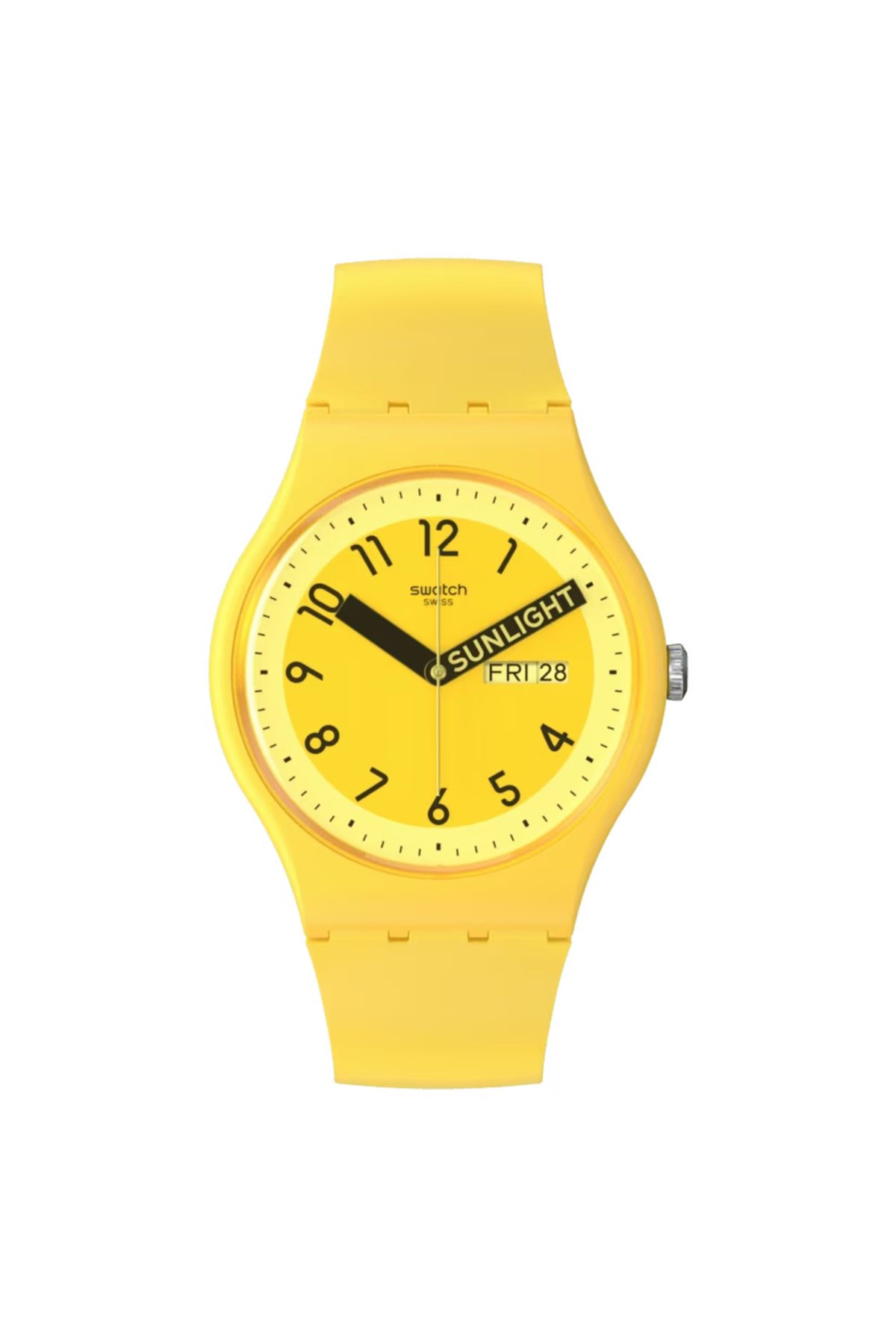 Swatch SO29J702 Swatch Proudly Yellow Unisex Kol Saati