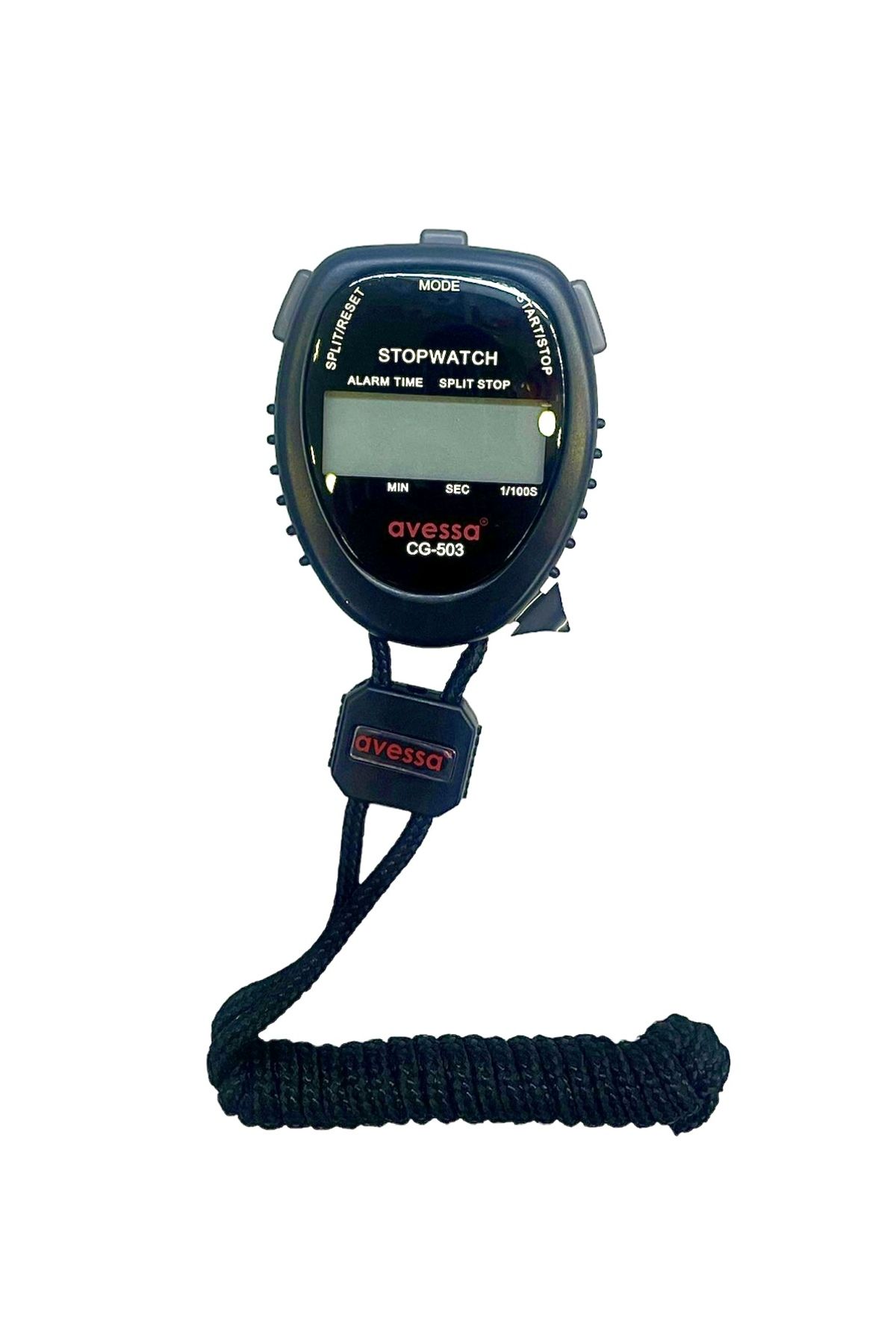 Avessa CG-503 Hafızasız Çok Fonksiyonlu Elektronik Stopwatch Kronometre Siyah